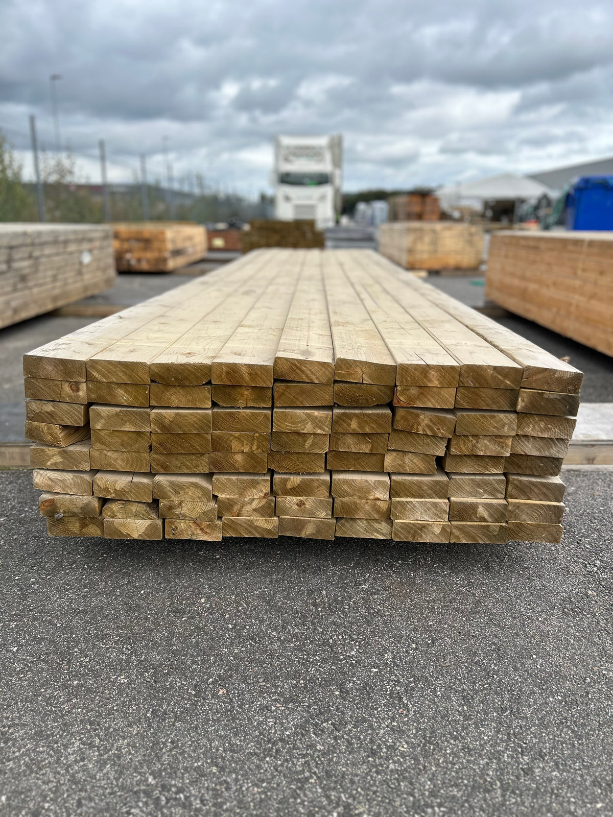 Paket Tryckimpregnerade Reglar 45x120mm 4,80m 72st