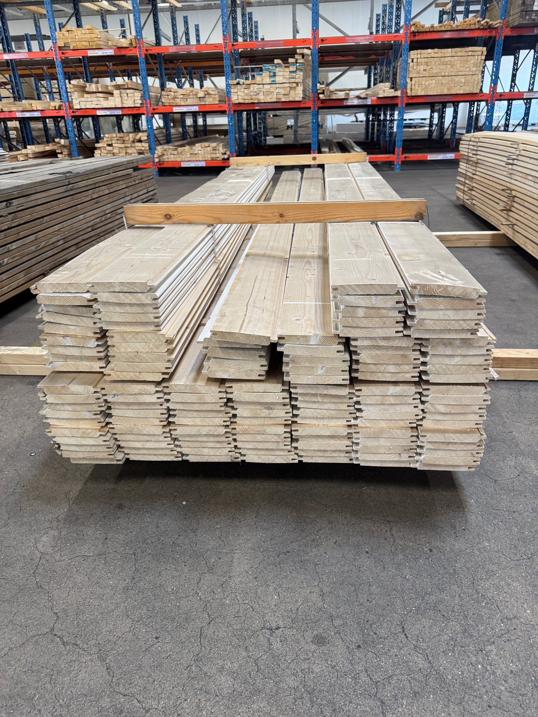 Paket Ytterpanel Dubbelfasspont 22x145mm 3,60m – 120 st Vit
