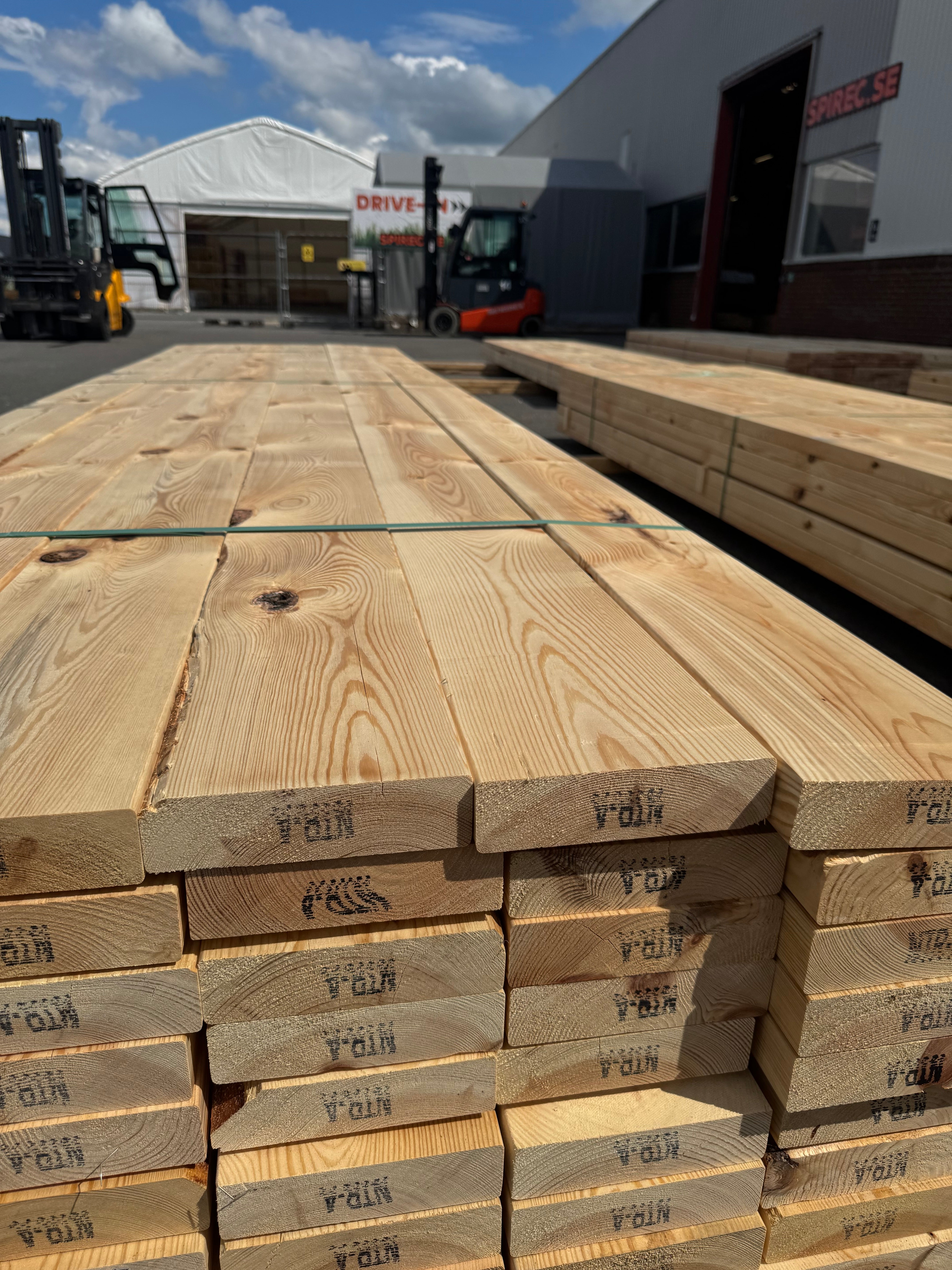 Paket Reglar 45x170 – 54 st (4,20 m, furu)