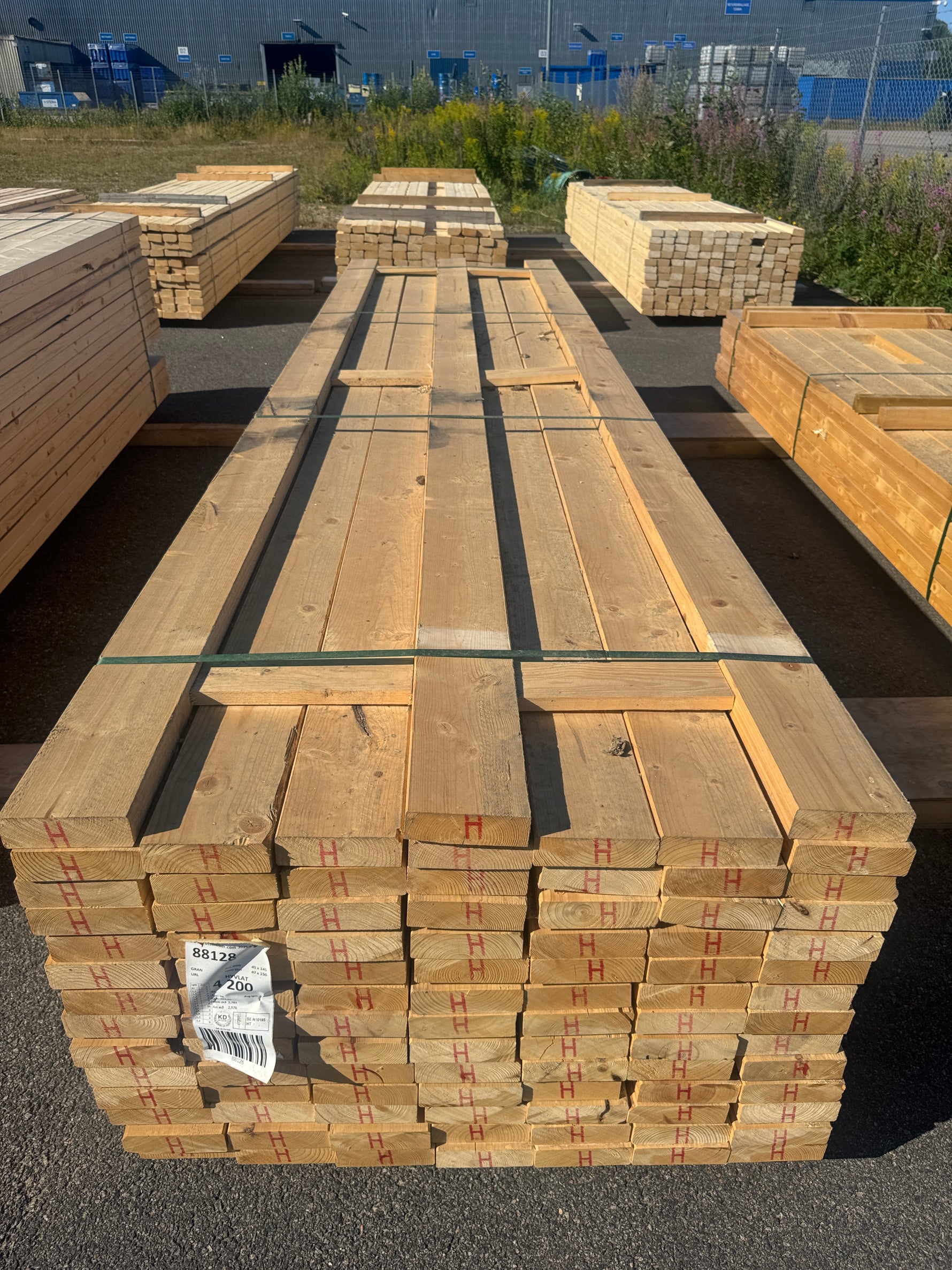 Paket Reglar 45x145mm 4,20m 94st