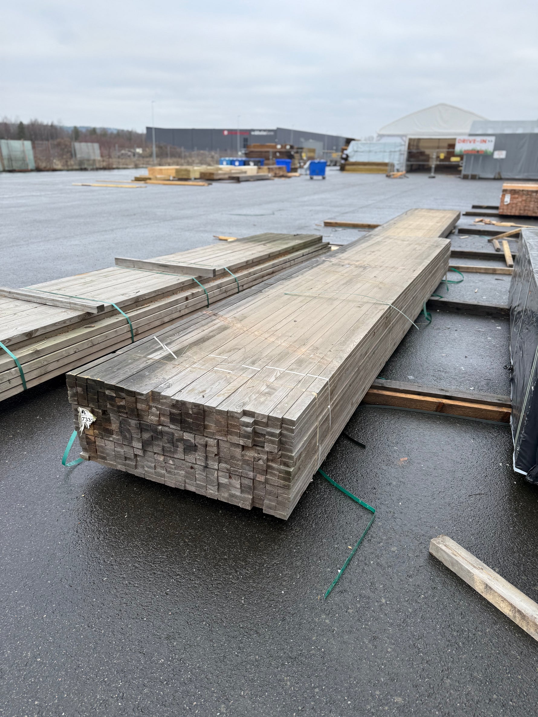 Paket Läkt 25x48mm 5.10m 300st (Fukskadat)