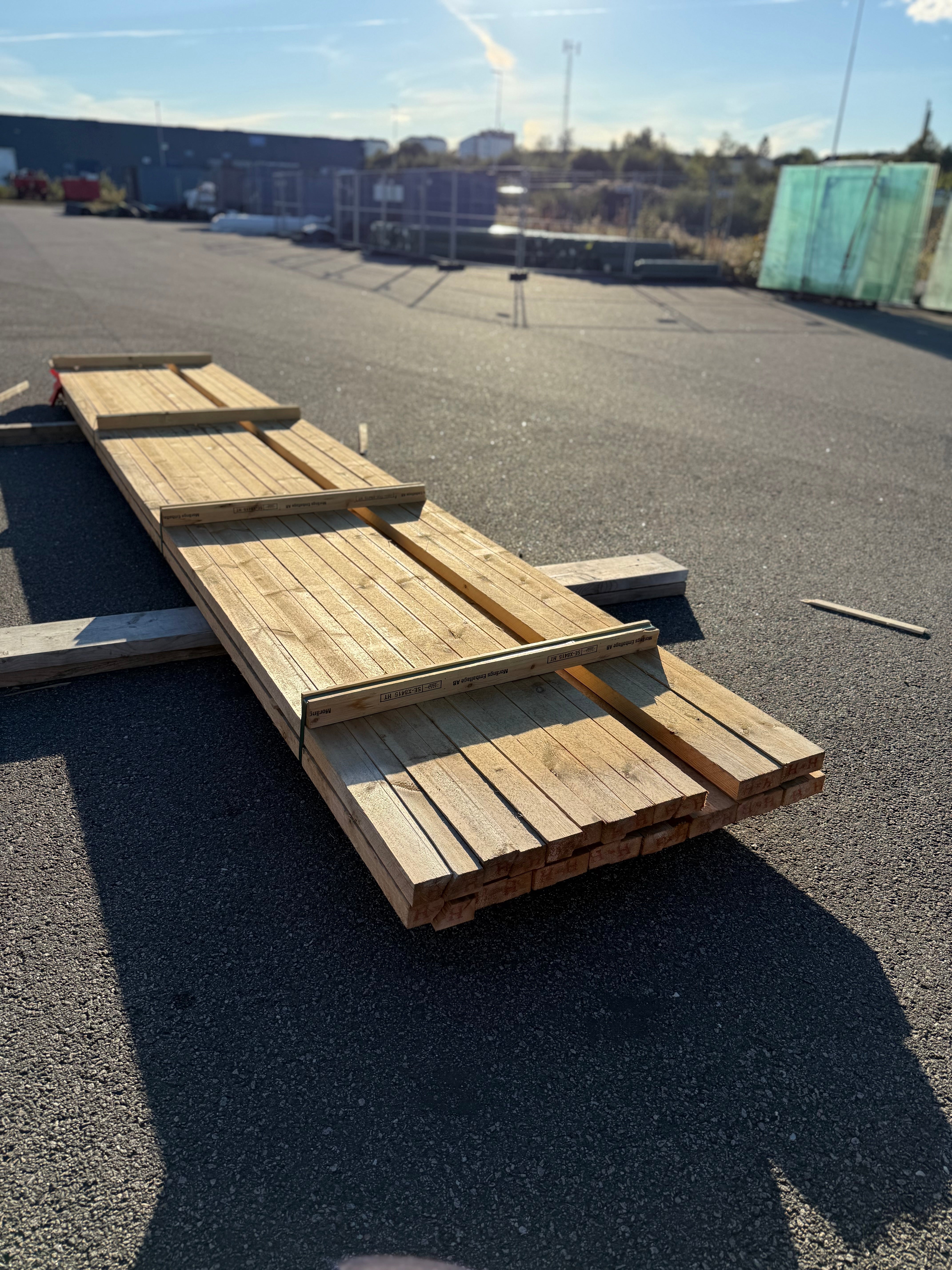 Paket Staketslanor 50x75 – 30 st (5,40 m, furu)