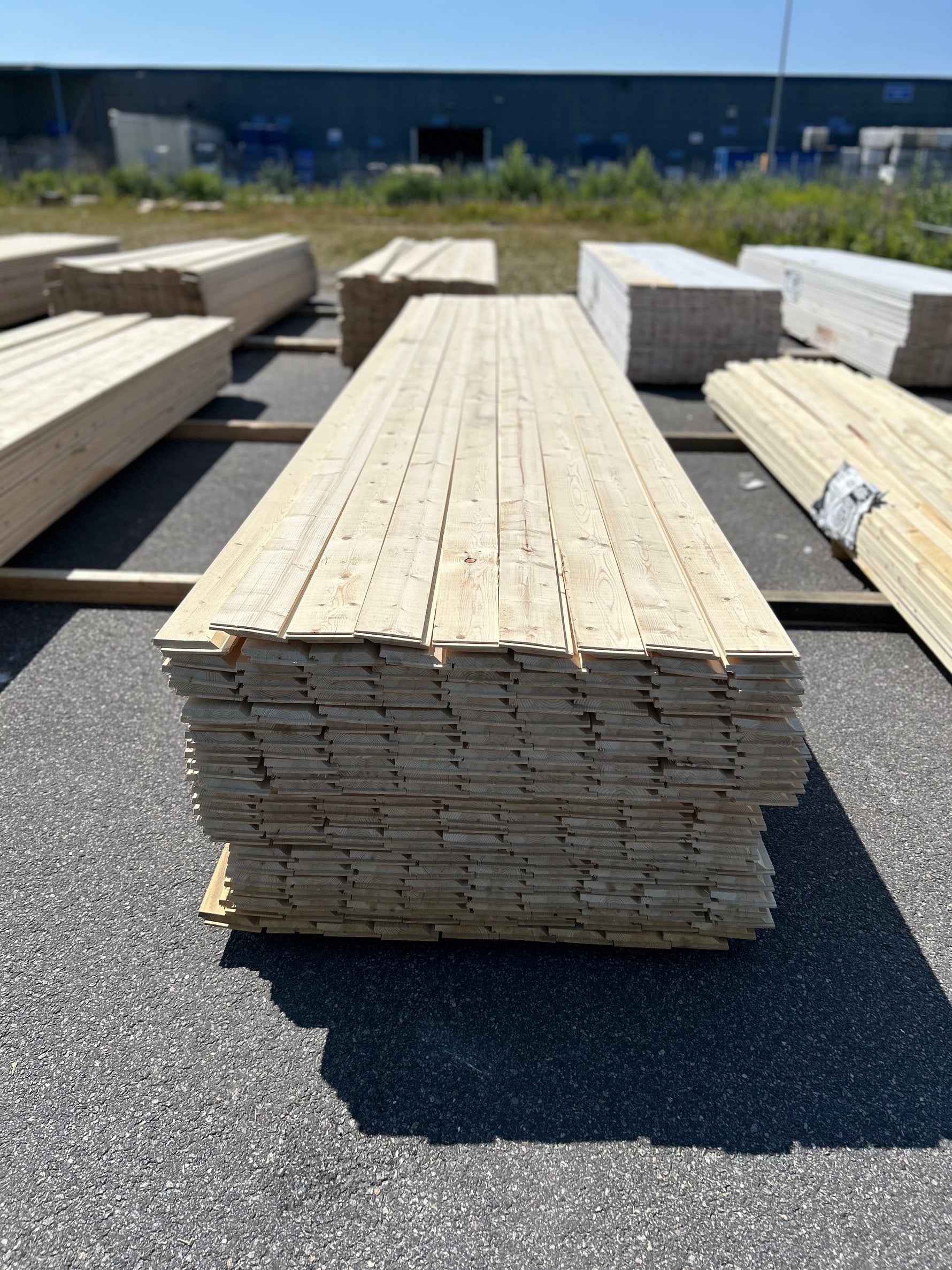 Paket Enkelfasspont Ändspont 22x120mm 4.80m 233st Obehandlad