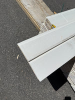 Paket Ytterpanel Enkelfas Halvspont 22x145mm, 100st 3.60m Grundmålad