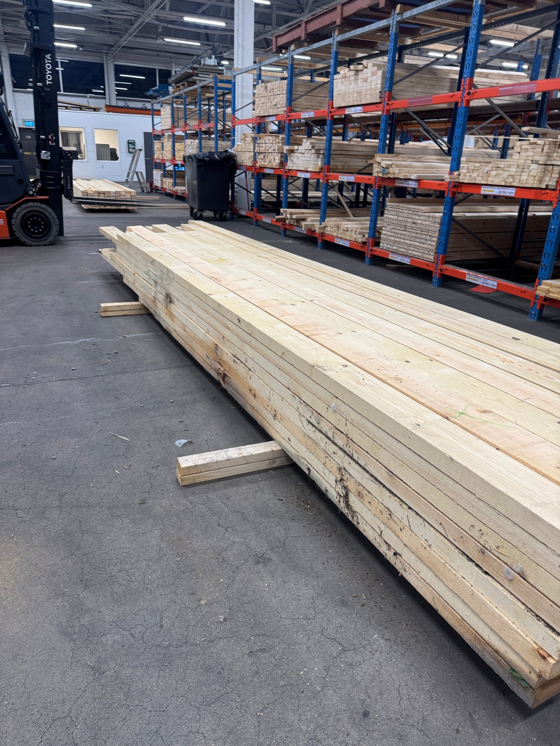 Paket Ohyvlade Reglar 50x150mm (4,20-5,40m) 56st- Furu