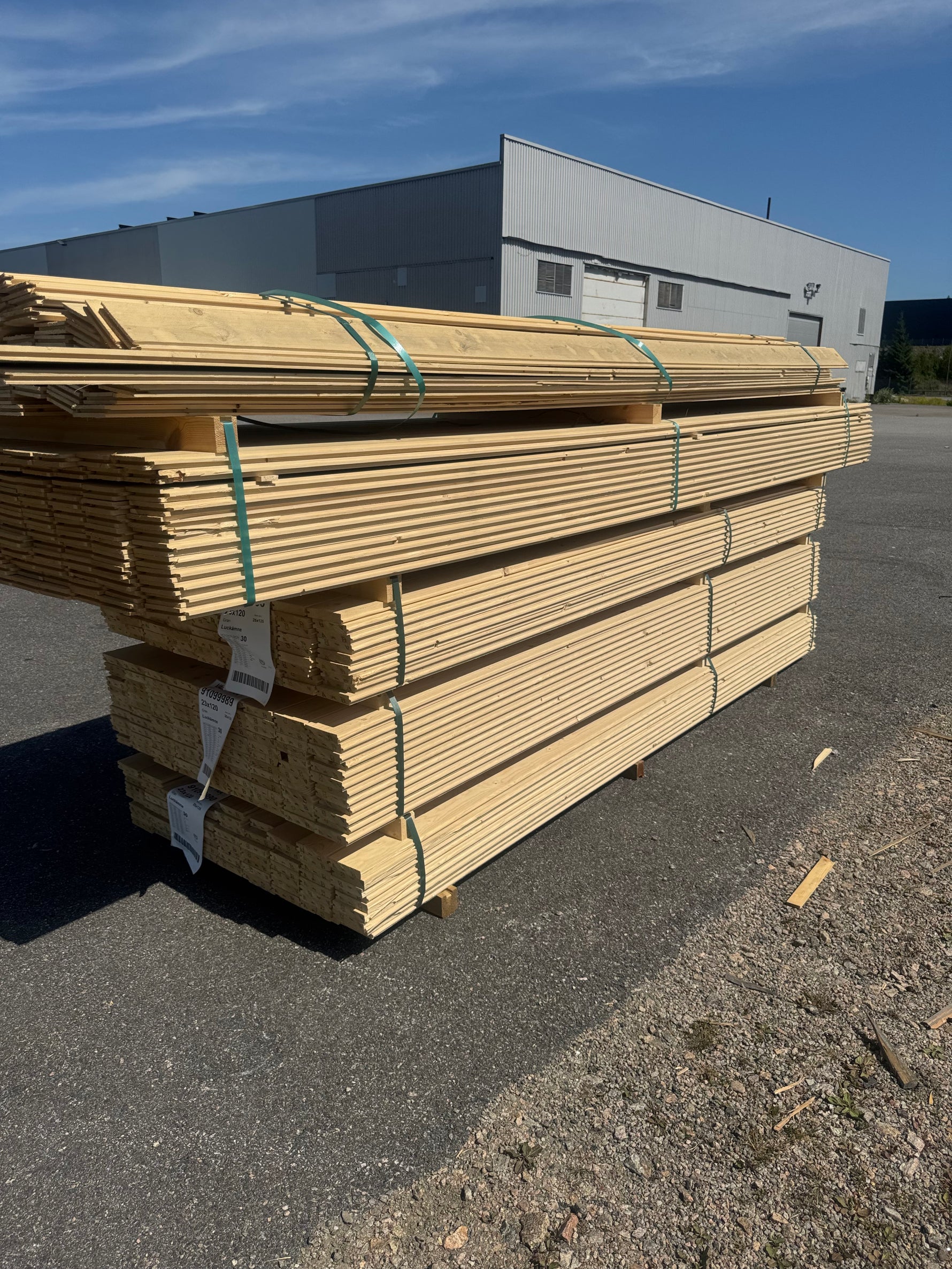 Parti Felhyvlad Råspont 20x120/23x120 mm