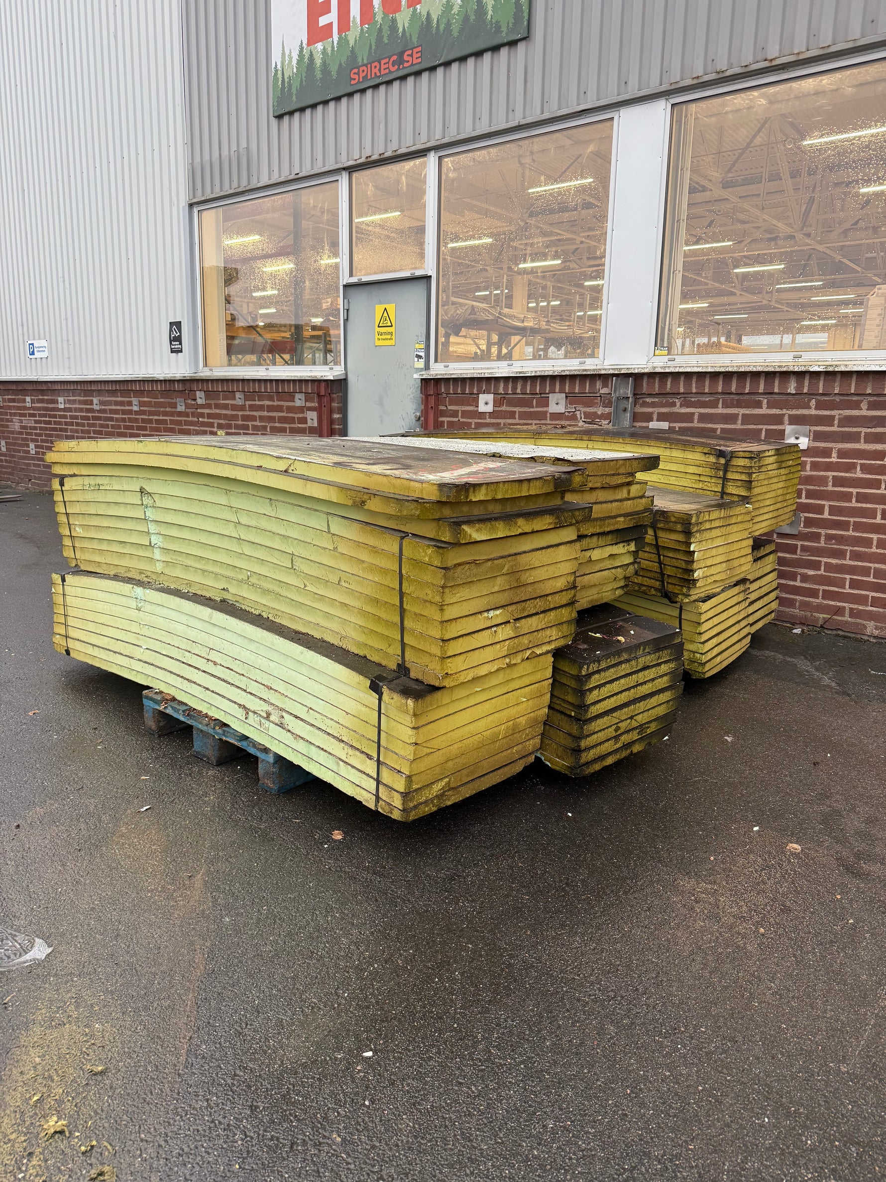 Paket PIR isolering, 76st- 600x2400mm (fallskivor) - Spirec