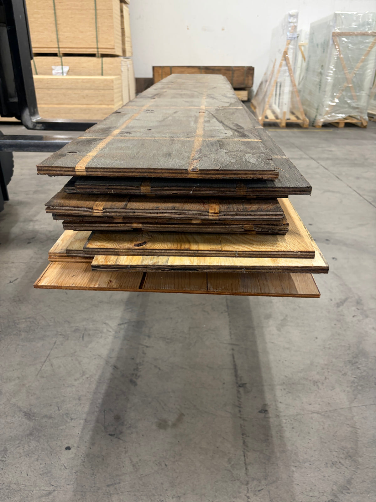 Parti Plywood Blandade Dimensioner - 17 st