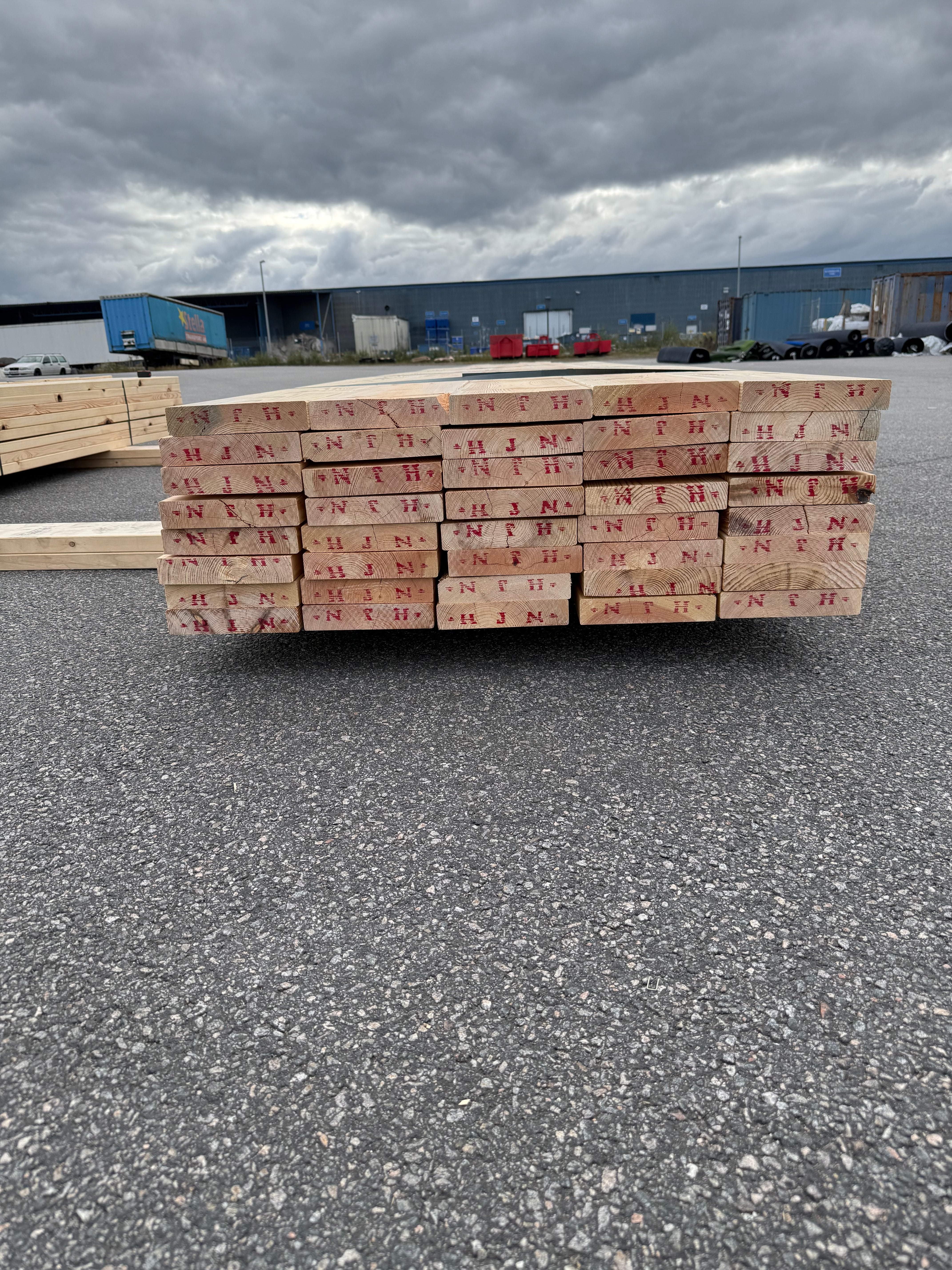 Paket Reglar 45x220mm – 40 st (4,80 m, furu)