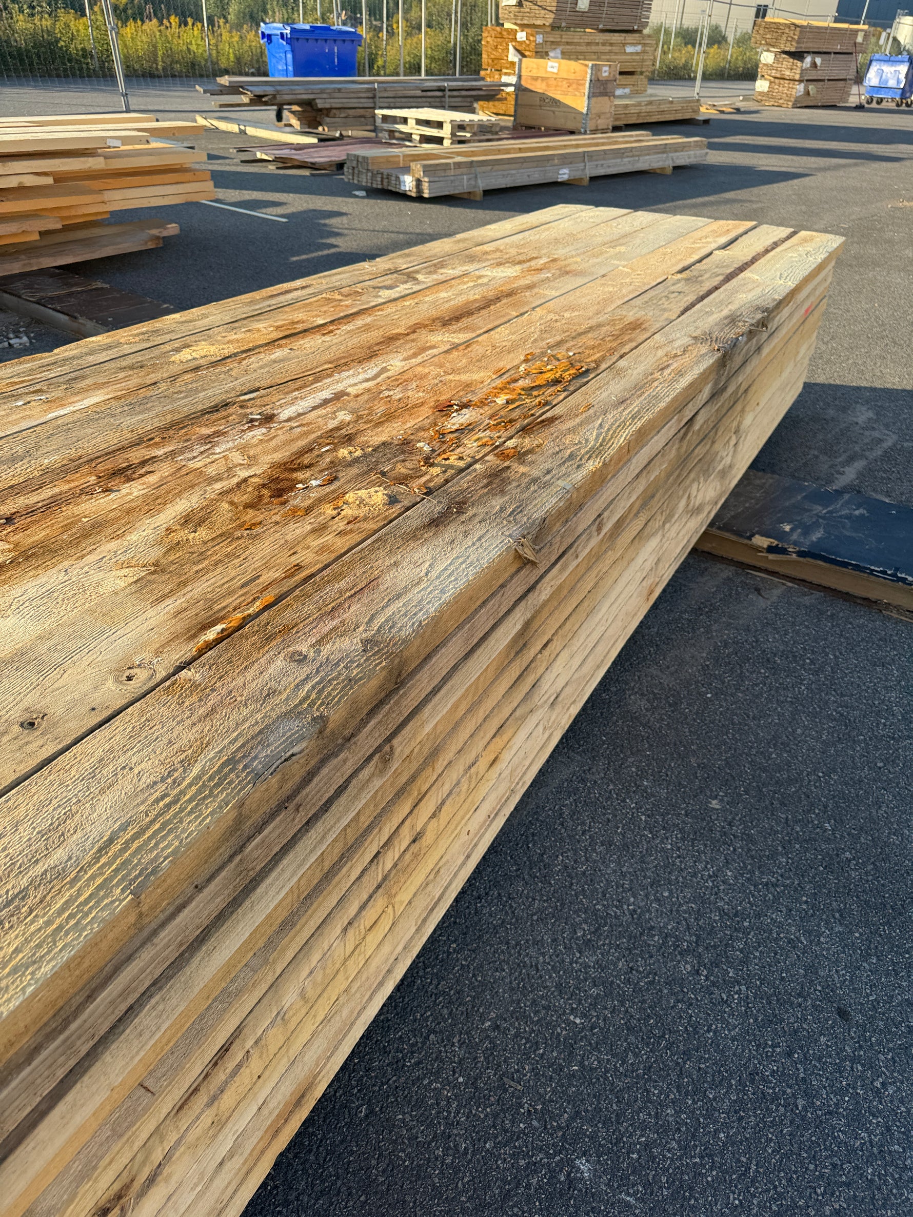 Paket Ohyvlade Reglar 50x150mm 4,00-5,40m 77st Gran
