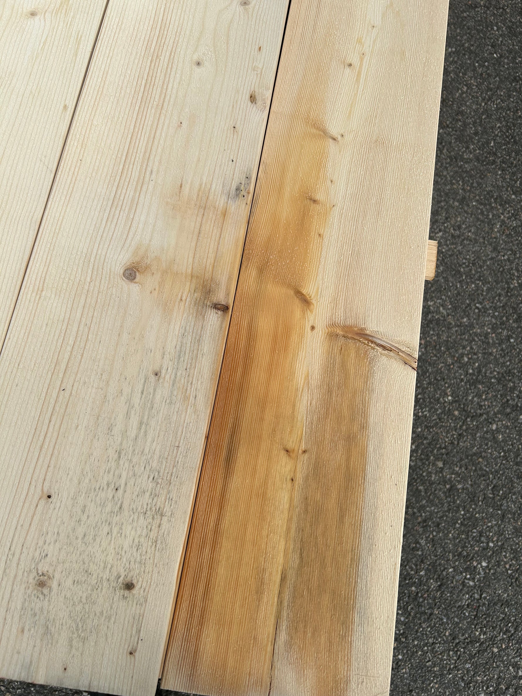 Parti Finsågade Brädor 22x170 mm – 4,80 m Obehandlade