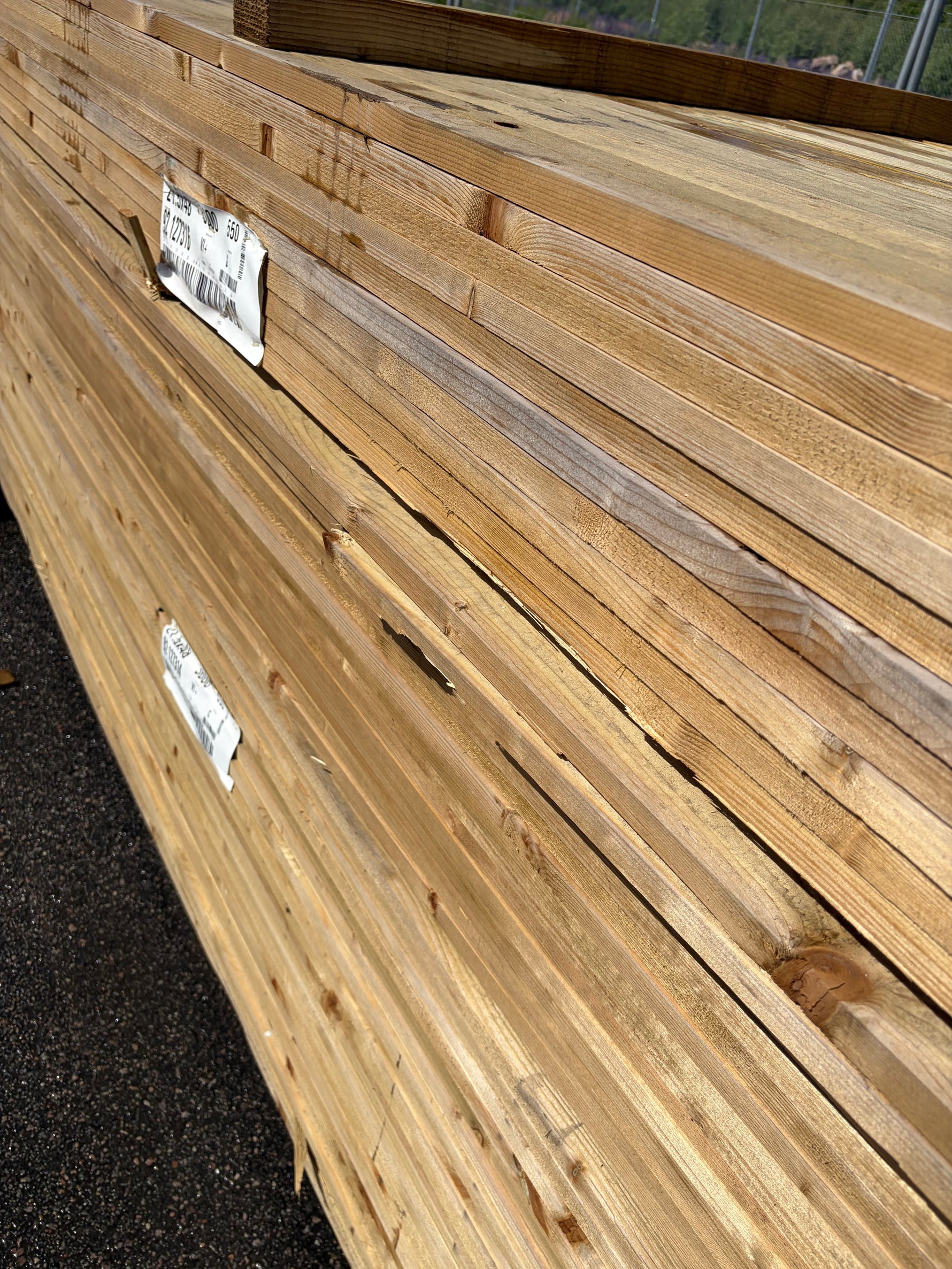 Paket Tryckimpregnerad Läkt 21,5x48mm, 550st 3,60m