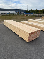 Paket Hyvlade Furu Brädor 36x148mm 4,50–4,80m – 105st (Andra sortering)