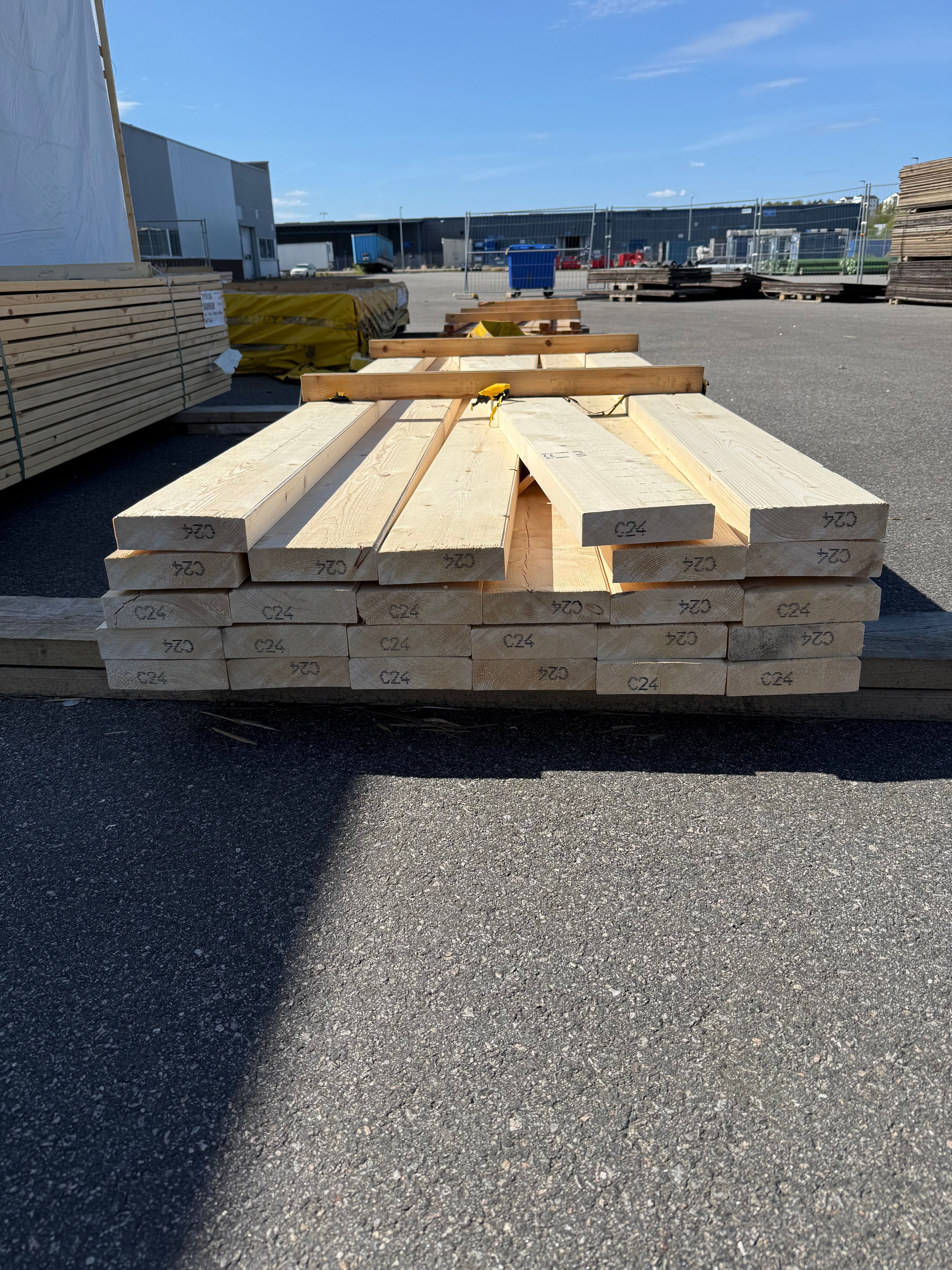 Paket Reglar 45x170mm 3.0m C24 Felhyvlade 26st