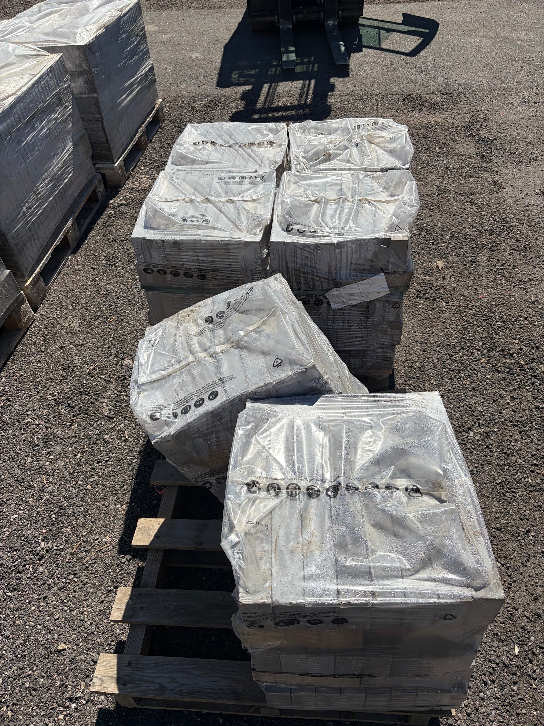 Parti Tegelsten 110x230x55mm 480st Grå