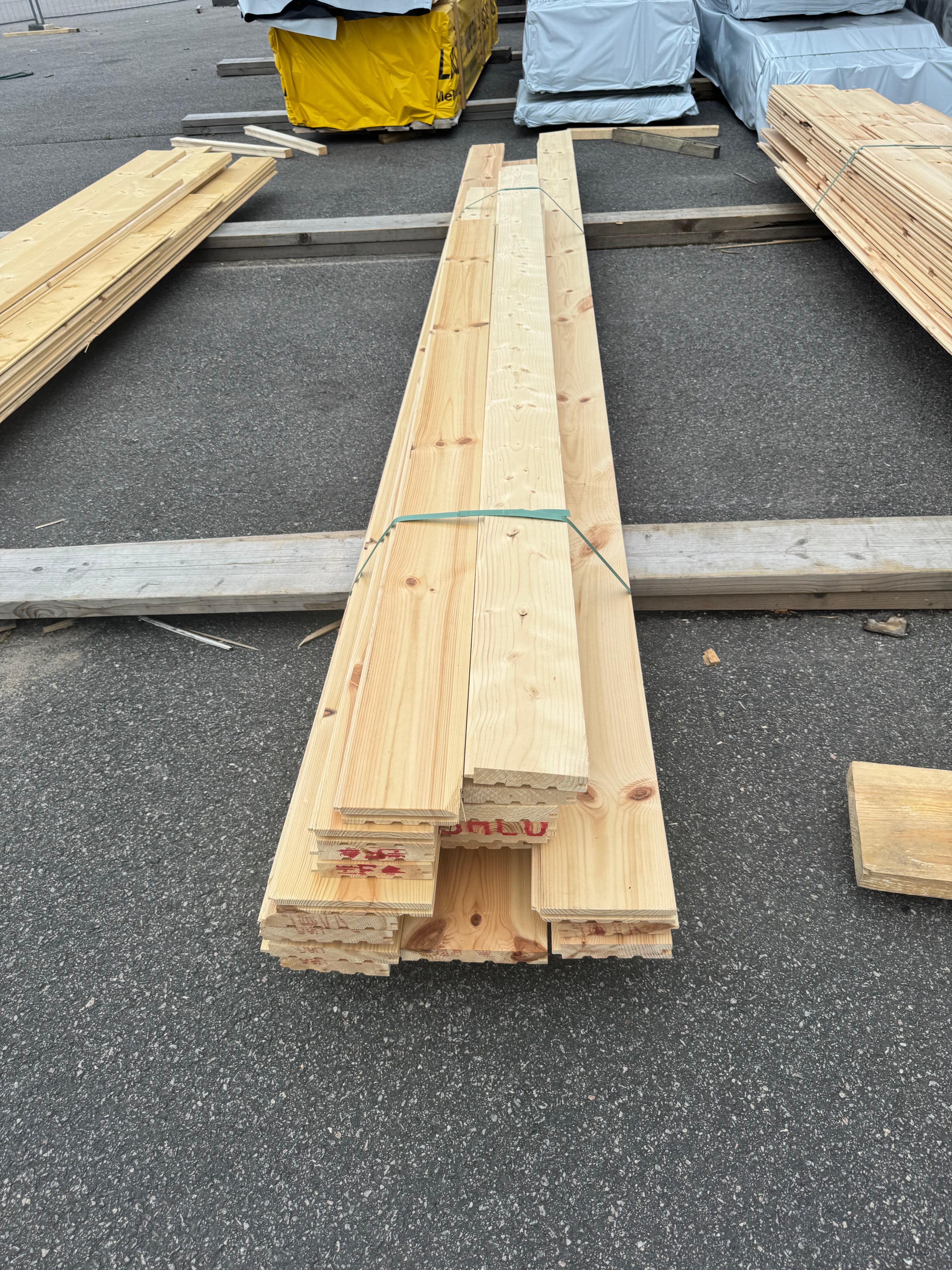 Paket Hyvlat Virke – Blandade Dimensioner
