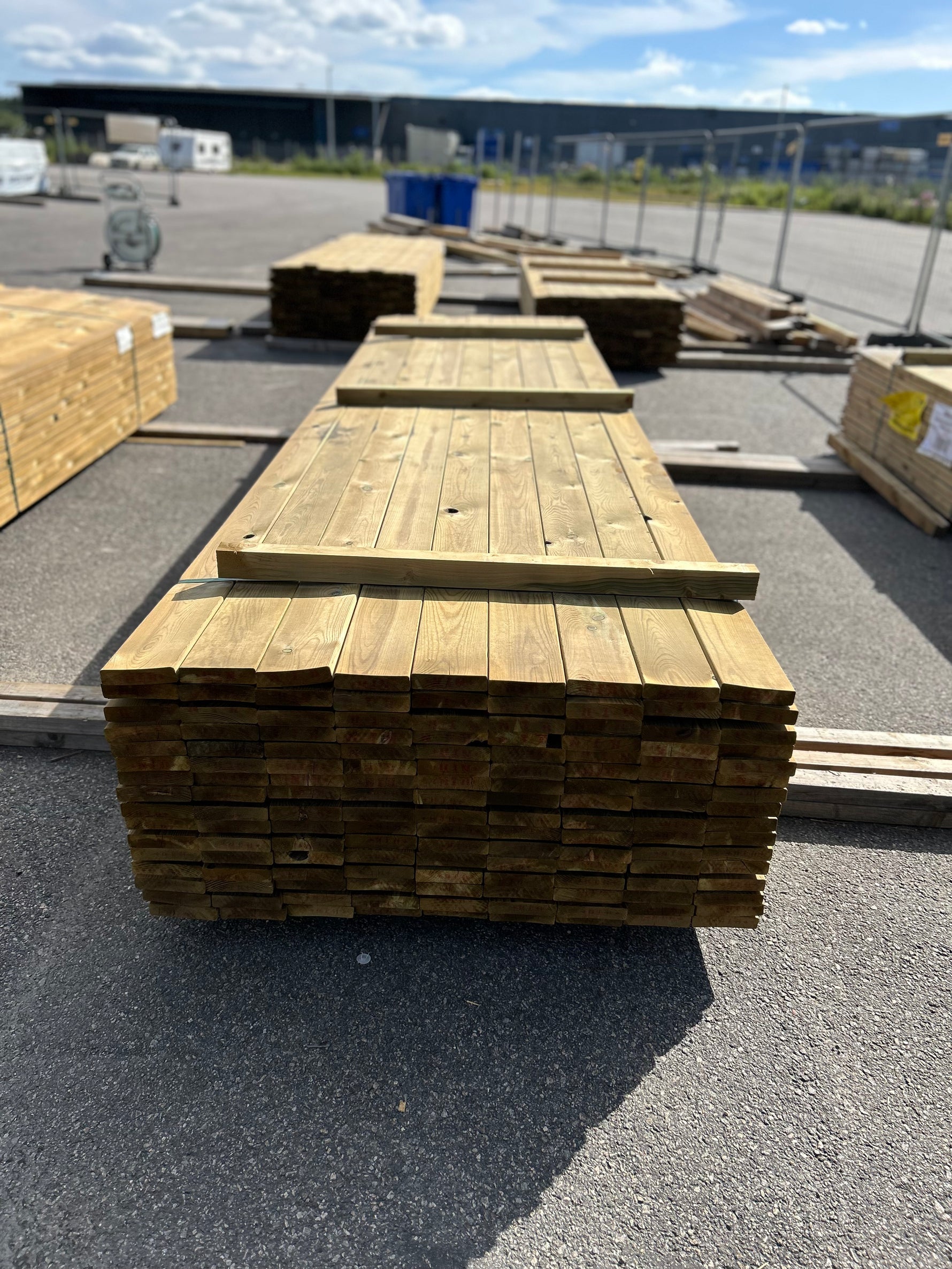 Paket Trall Furu 28x120mm 4,20m 144st Impregnerad B-kvalitet