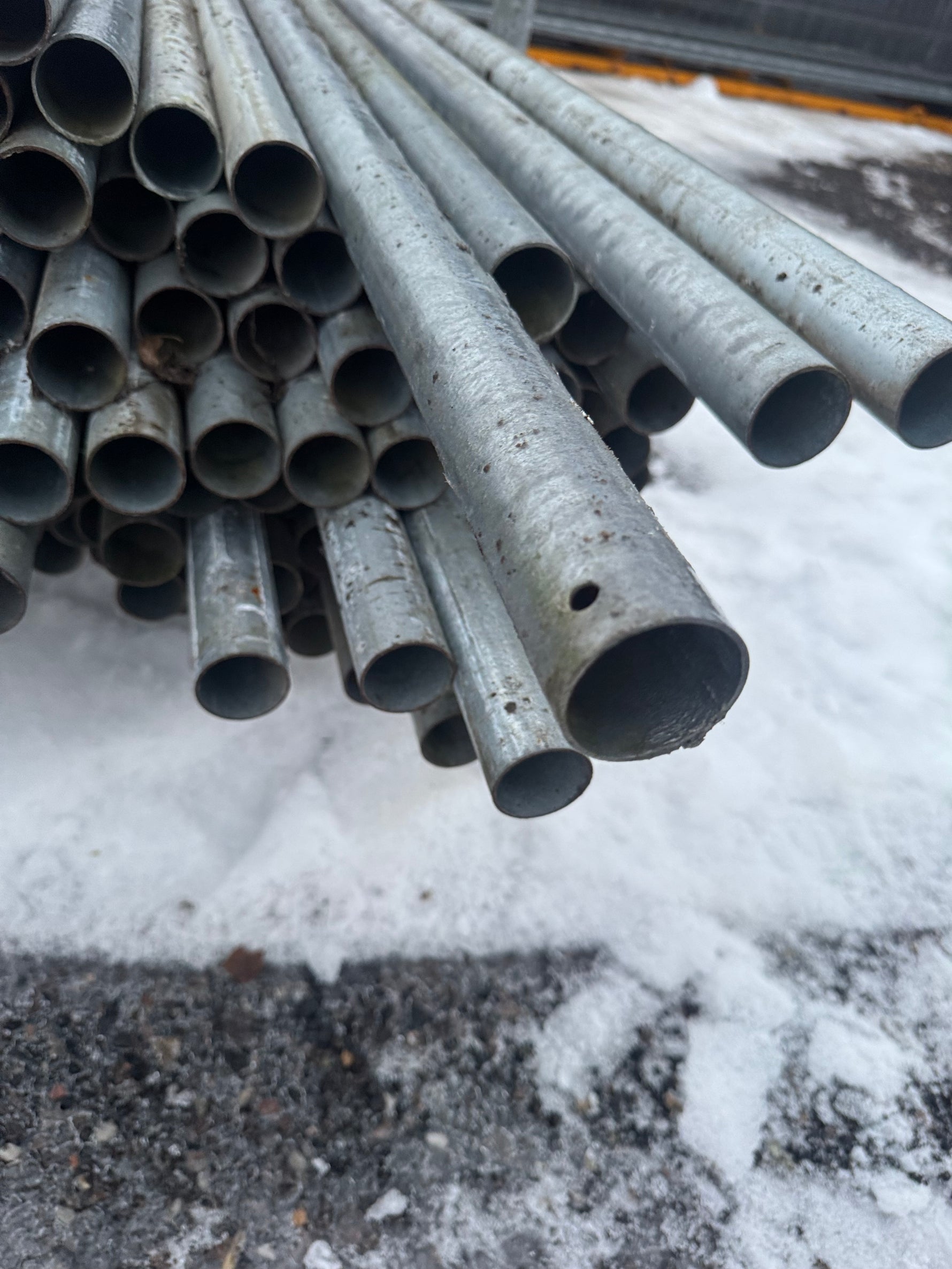 Stålrör Ø45 mm – 2,5 m – Galvaniserat - Spirec