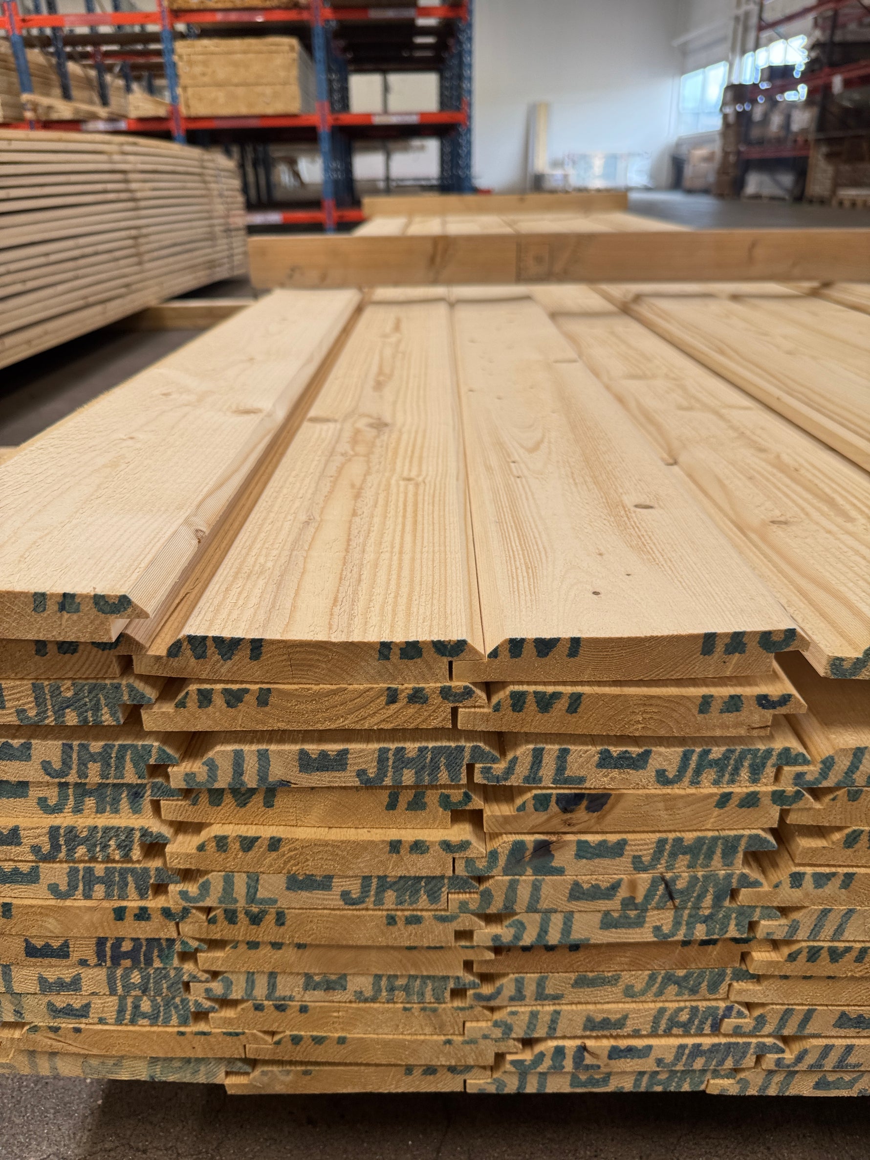 Paket Ytterpanel Dubbelfas Fals 22x145mm 4,20m – 91 st