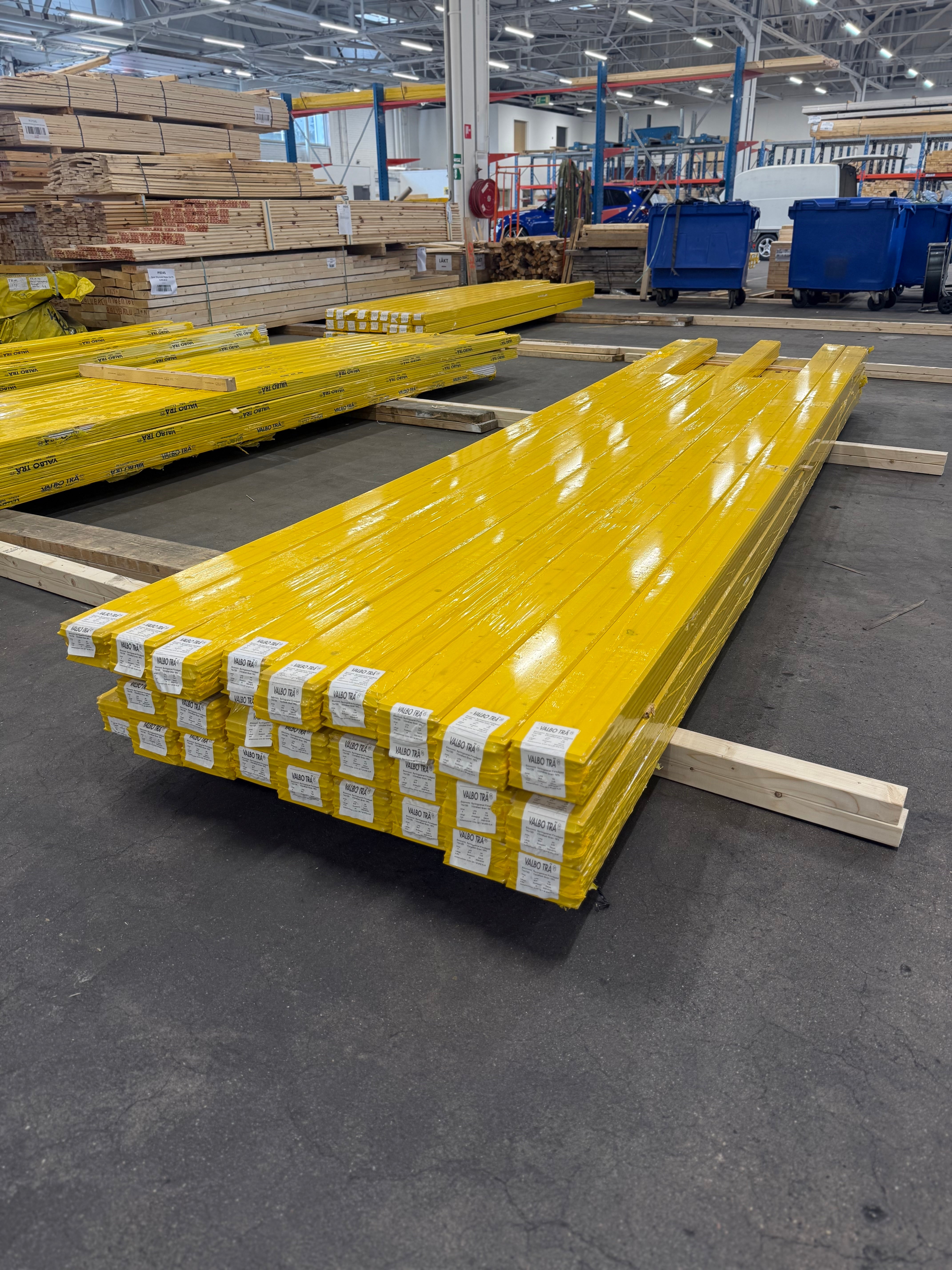 Paket Innerpanel Springpanel Finsågad 14x120mm 162st Vit