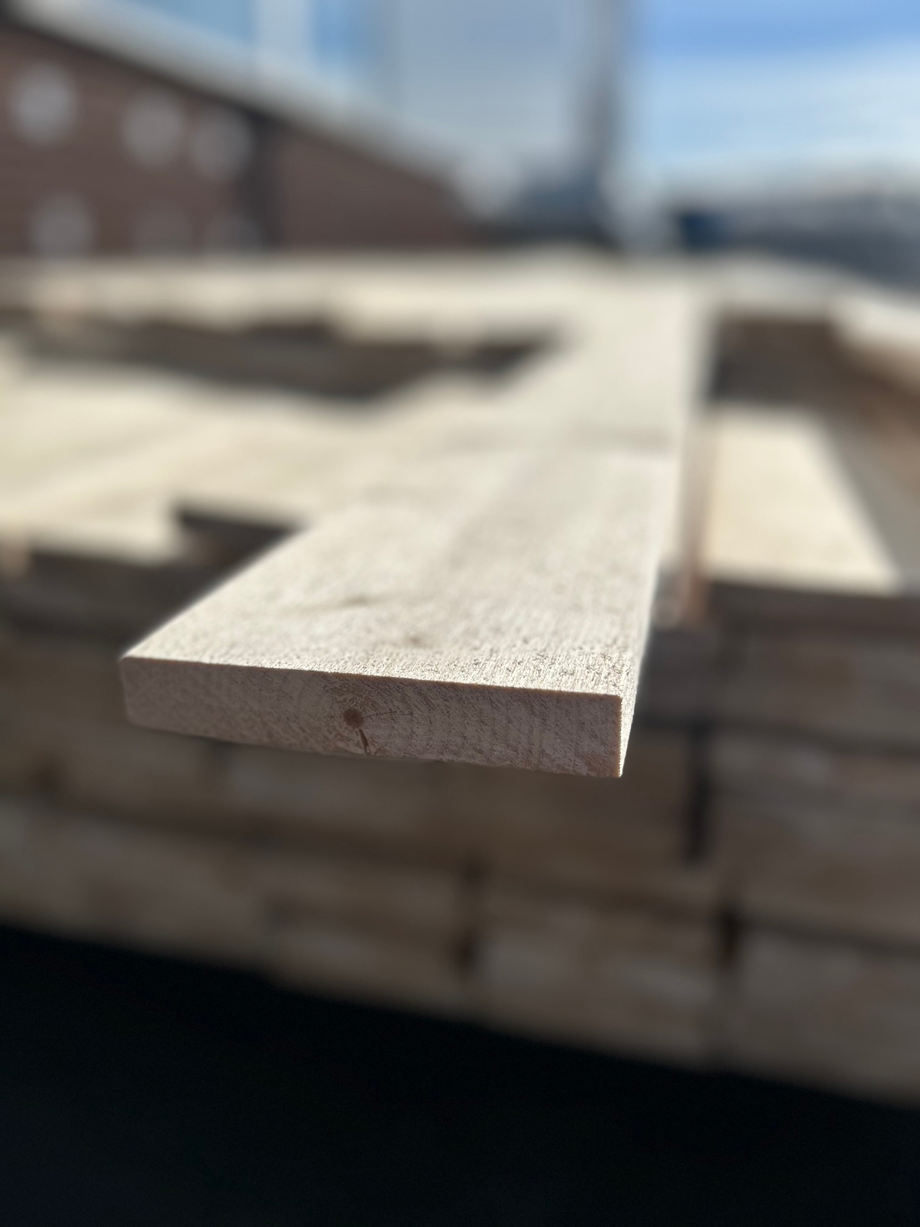 Paket Finsågad Panel 22x120mm 129st 4.20–4.80m – Andra sortering