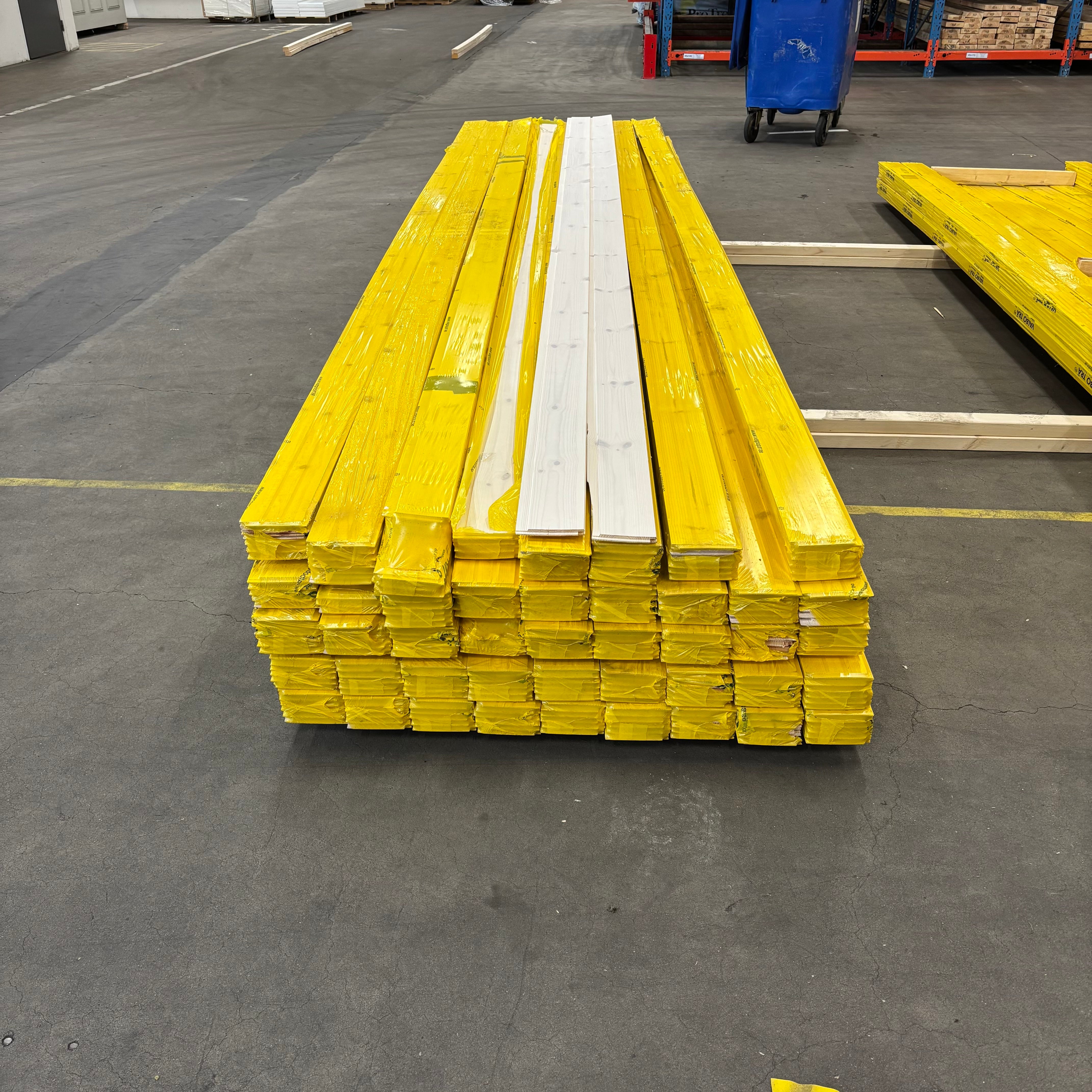 Paket Spårpanel Vitlasyr 13x120mm – 264 st 4,4–4,7m