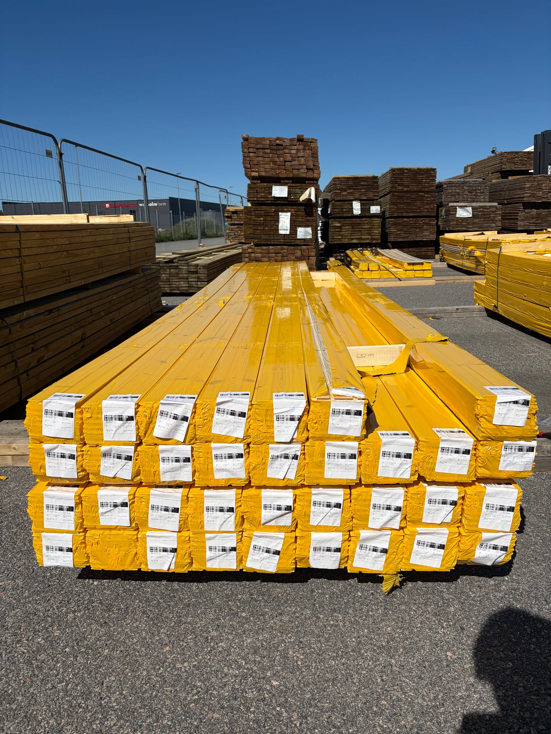 Parti Spårpanel 12x120mm Furu, 133kvm 4.13–4.78m (Sekunda)