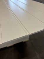 Vitmålad Inomhuspanel 6x620x2435mm Pärlspont Dekor