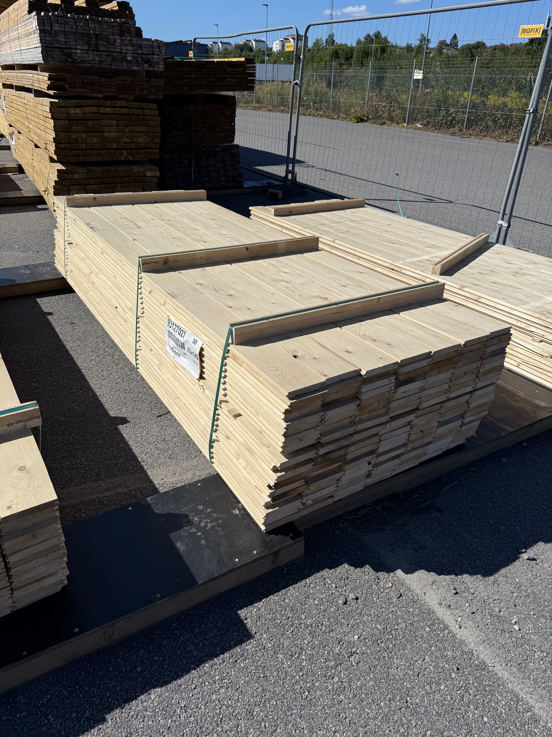 Paket Råspont/ Luckämne 23x145mm 3,00m- 147st Gran