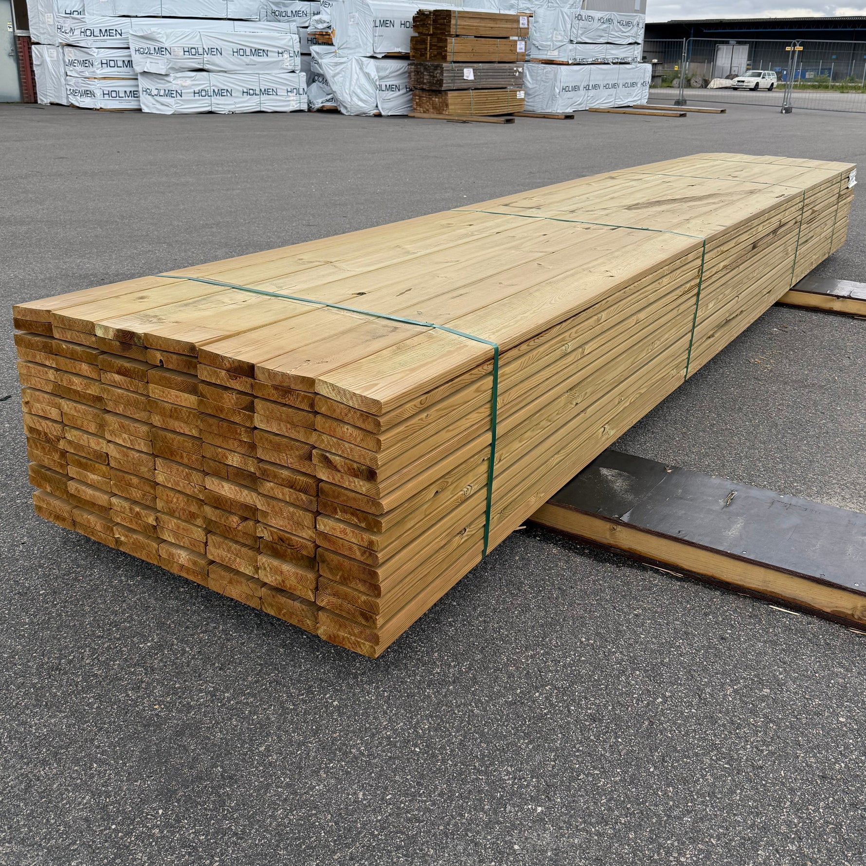 Paket Tryckimpregnerad Trall 28x145mm, 112st 5,40m (Andra sortering)