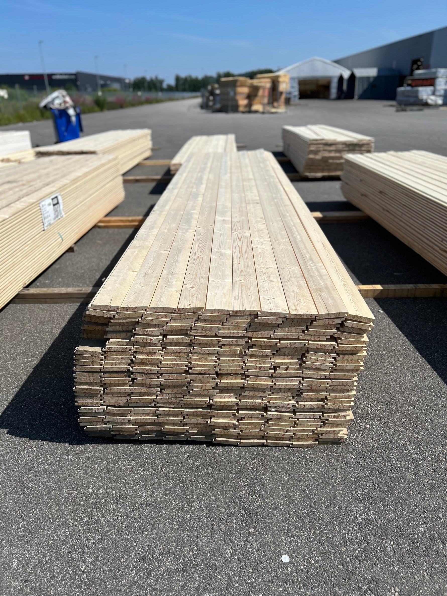 Paket Ytterpanel 22x120mm 4.80m 260st- Obehandlade
