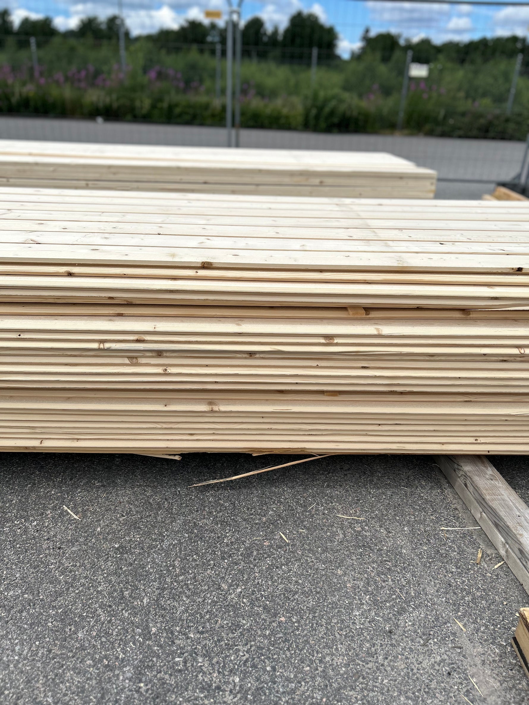 Paket Dubbelfas Halvspont 22x145mm 3.90m 175st Obehandlad