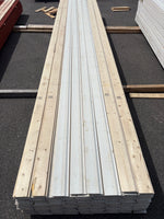 Paket Ytterpanel Enkelfas Halvspont 22x120mm, 134st 5.10m Grundmålade