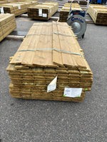 Paket Tryckimpregnerad Ytterpanel Enkelfas Halvspont 22x145mm – 118st