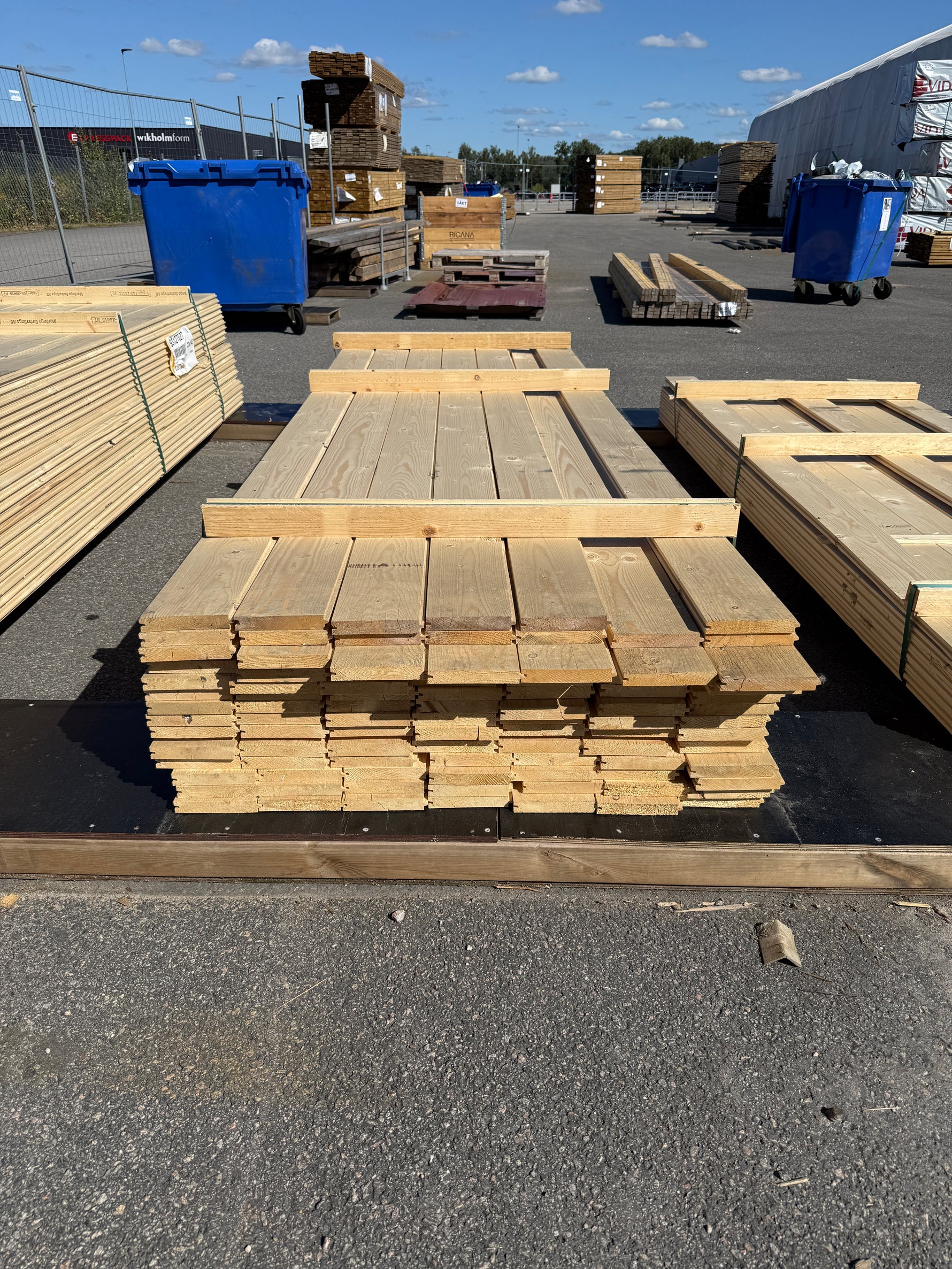 Parti Råspont/Luckämne 23x145mm- 97st 3.0m