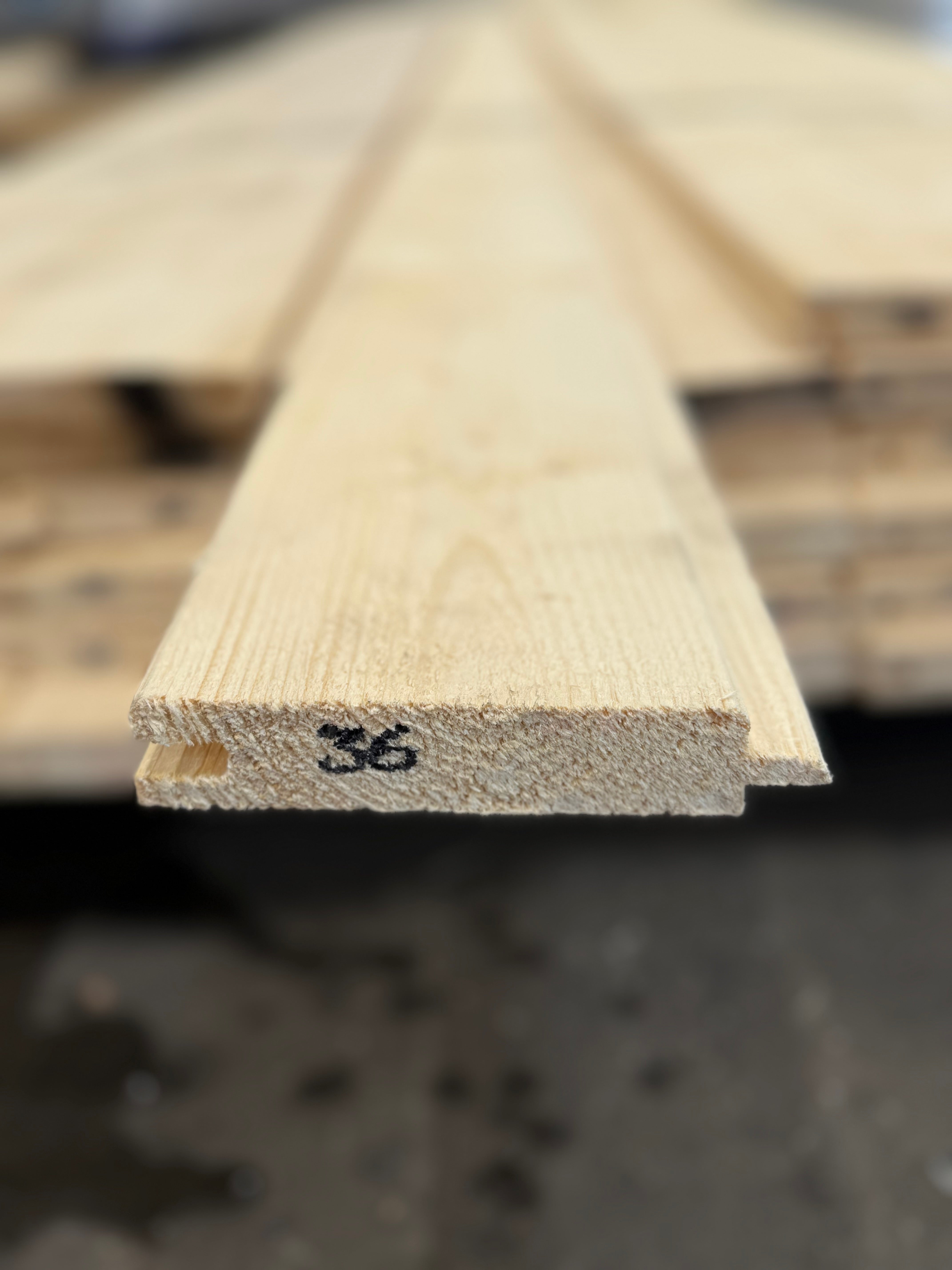 Paket Spontpanel 22x120mm 50st 3.60m