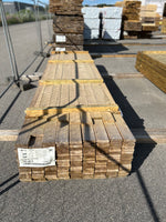 Paket Tryckimpregnerad Rillad Trall 28x120mm 3,90–4,20m 144st Väderbitet