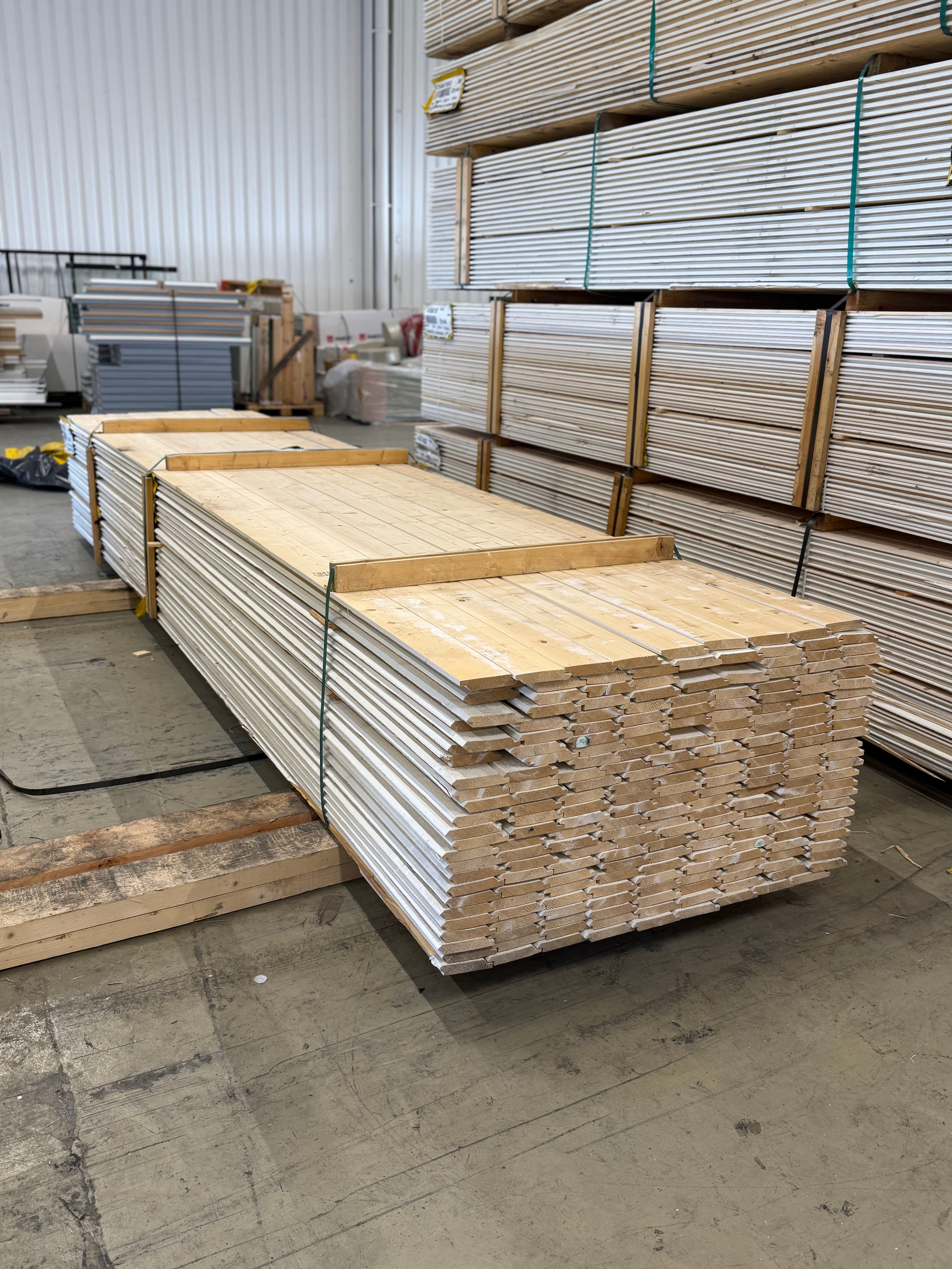 Ytterpanel Dubbelfas Halvspont 22x120mm