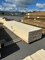 Paket Finsågade Brädor 22x120mm, 235st 4,20–5,40m (Andra sortering)