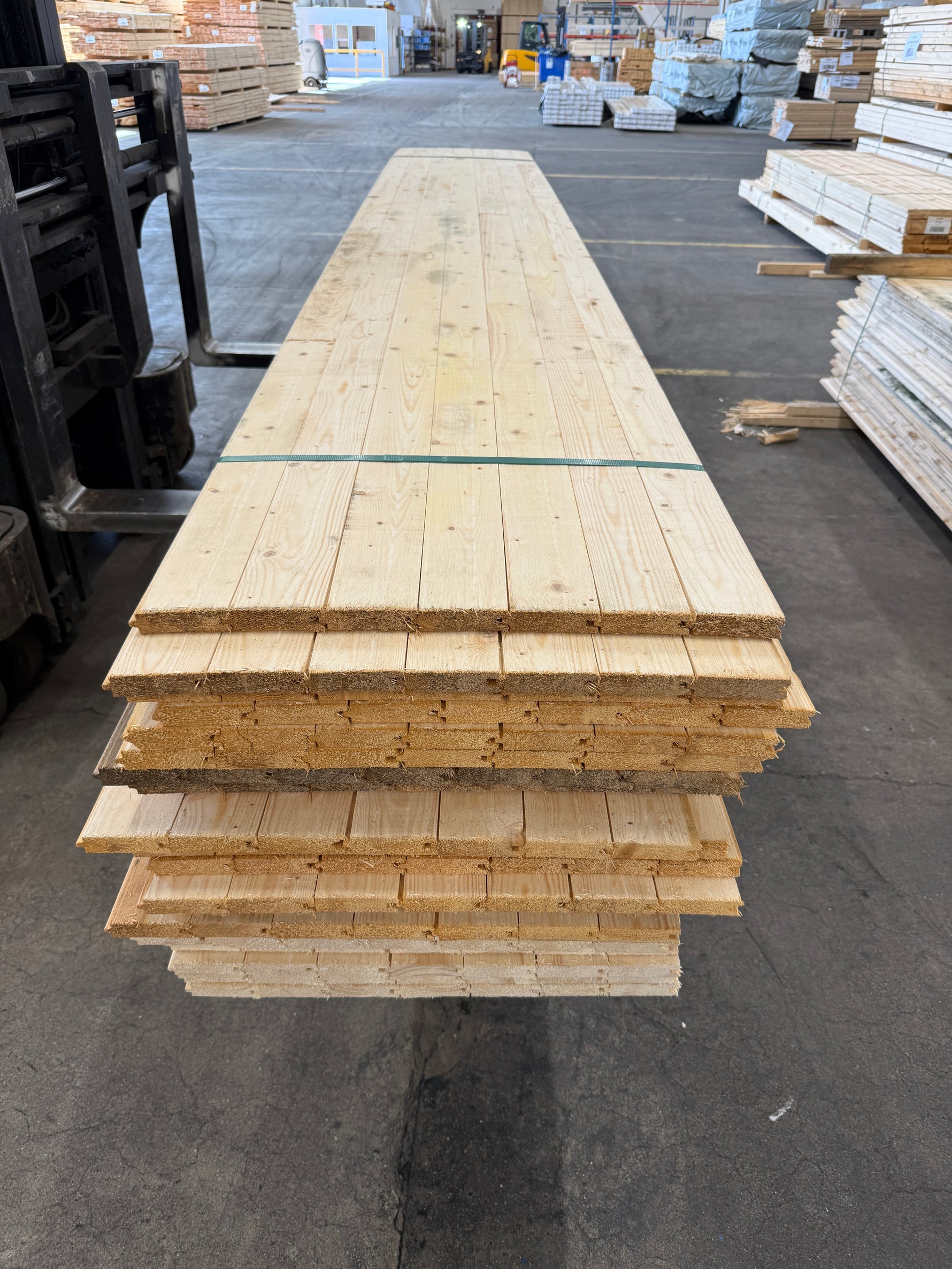 Paket Råspontluckor 20x540x3600mm 23st (Fuktskadat)