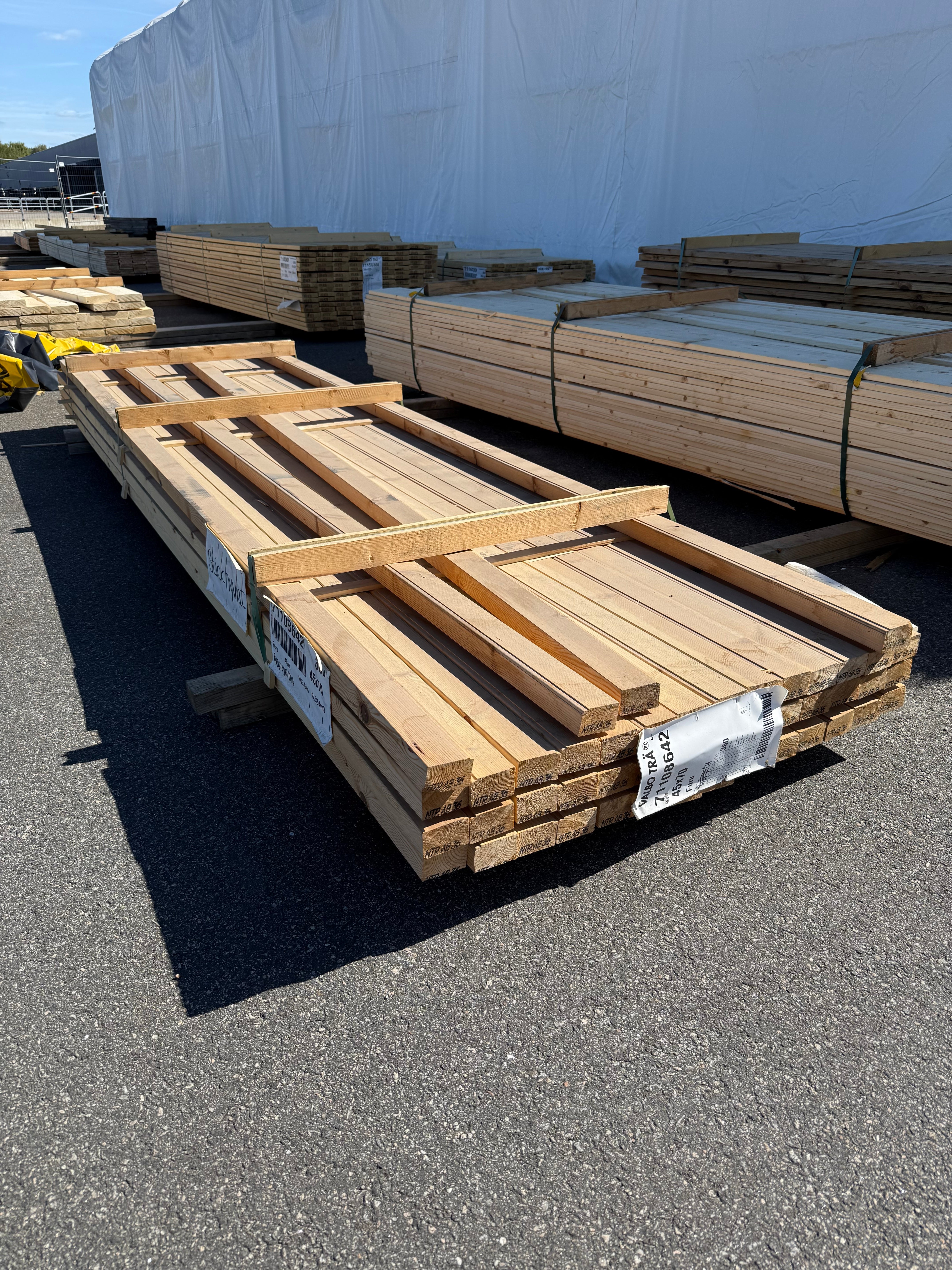Paket Reglar 45x70mm 3.60m 46st