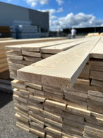 Paket Finsågade Brädor 22x120mm, 235st 4,20–5,40m (Andra sortering)