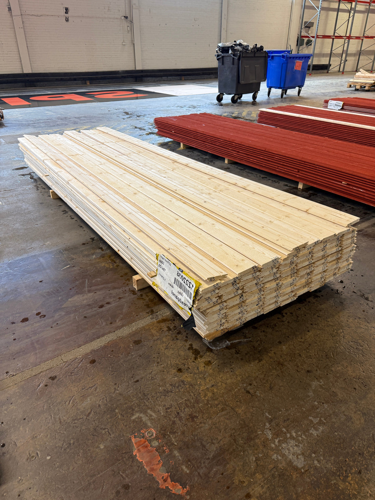 Paket Ytterpanel 19×120 mm 3,27 m Obehandlad – 145 st