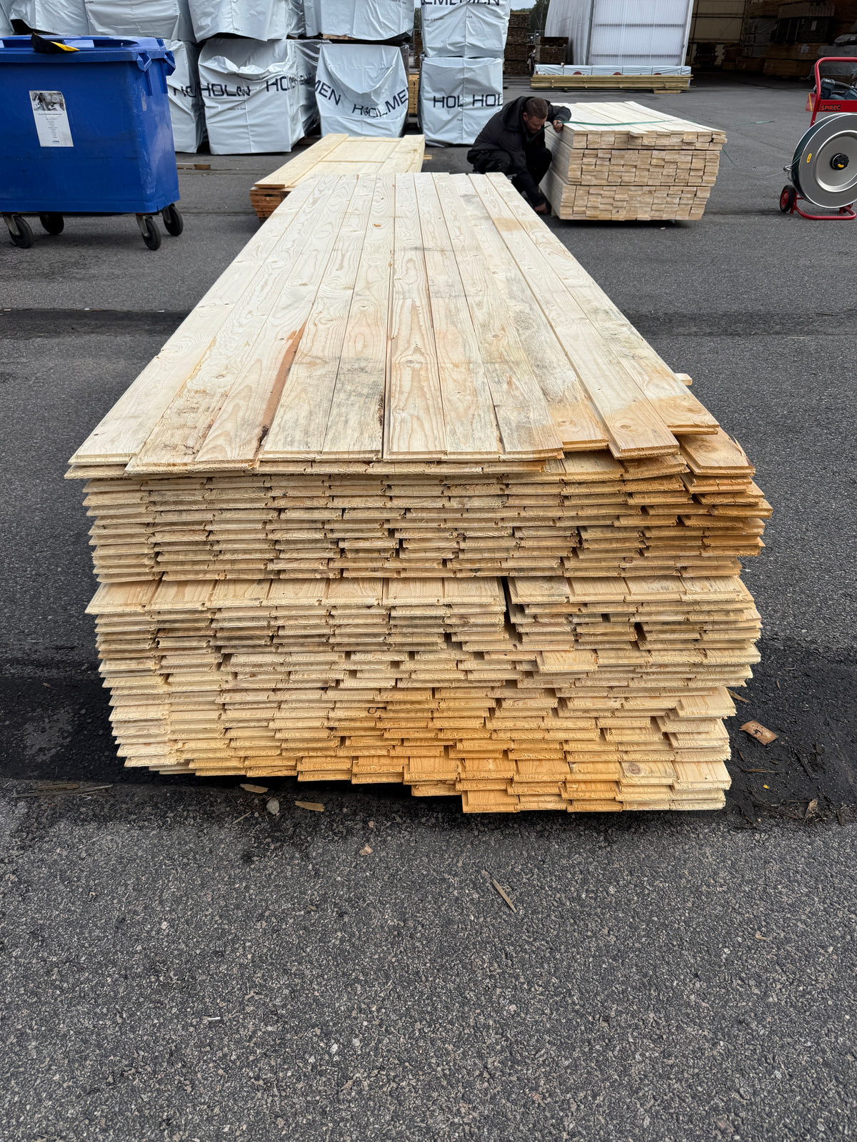 Parti Råspont 17x95mm 3.30m 349st (Mögelskadat)