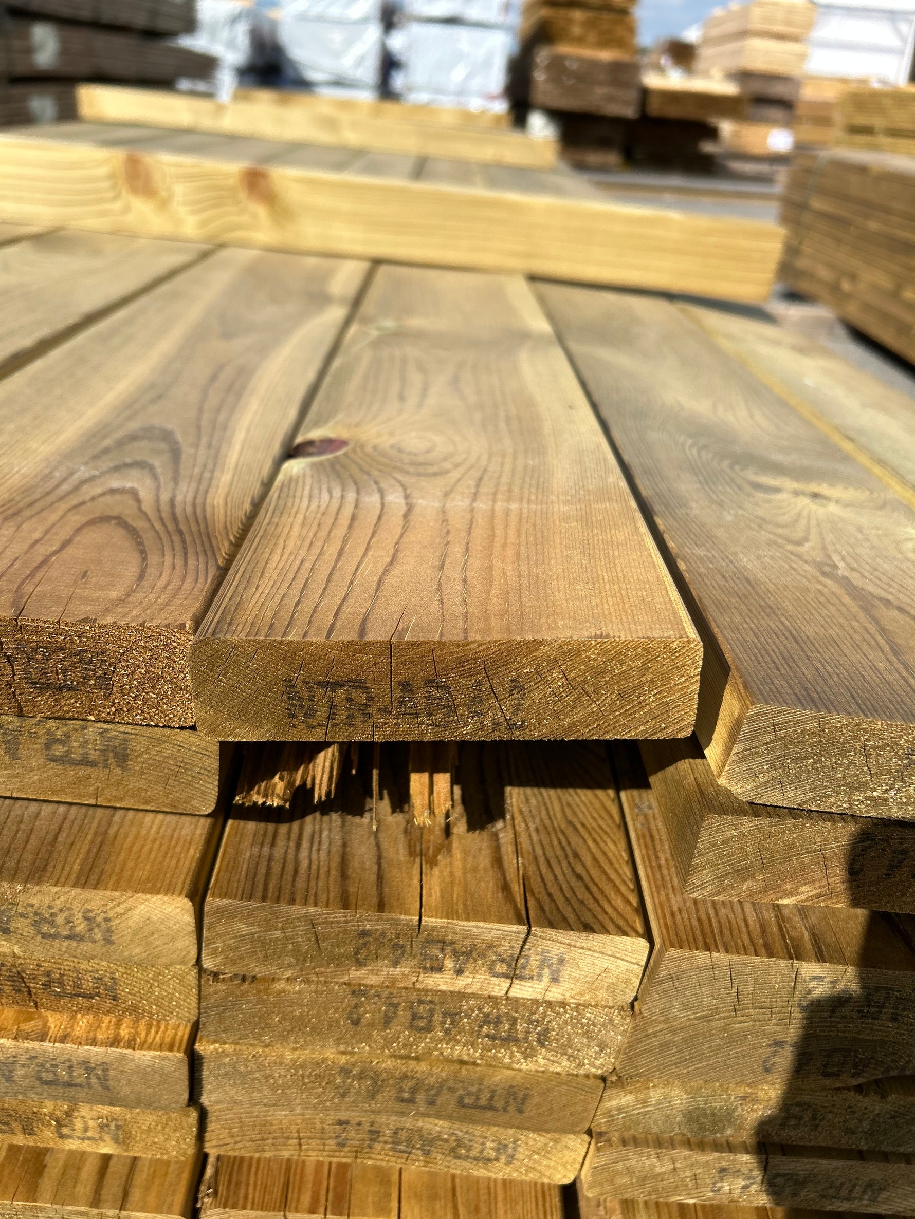 Paket Trall Furu 28x120mm 4,20m 144st Impregnerad B-kvalitet