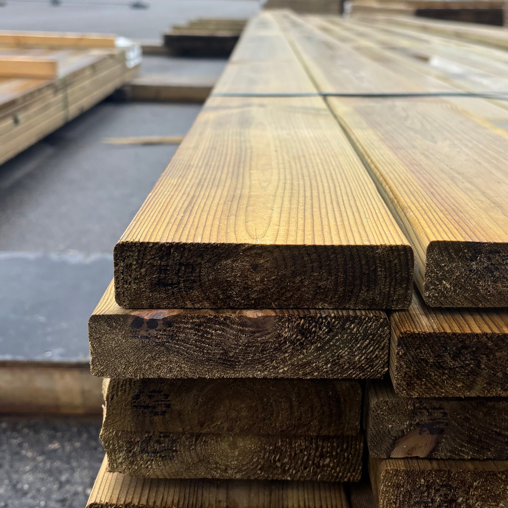 Paket Tryckimpregnerad Trall 28x120mm Furu, 104st 4,8m