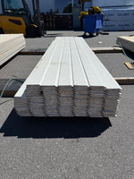Paket Ytterpanel Enkelfas Halvspont 22x145mm, 100st 3.60m Grundmålad