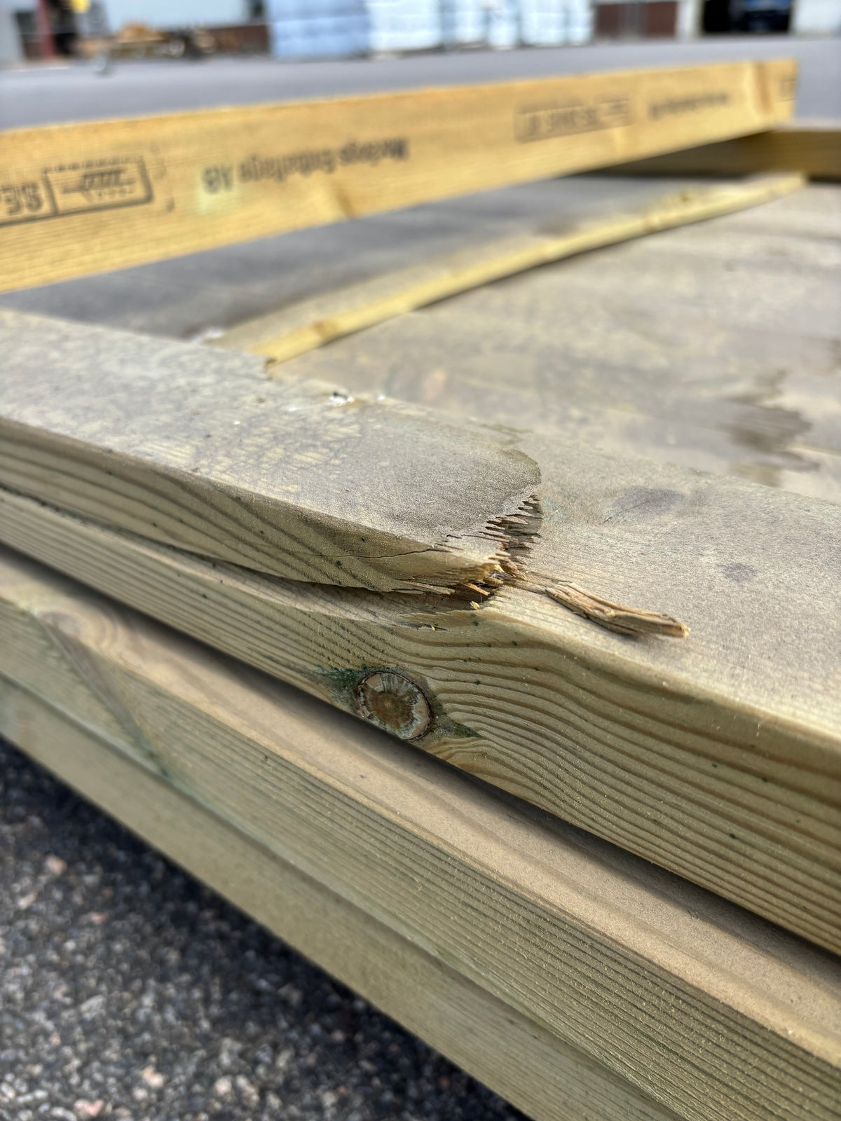 Paket Tryckimpregnerade Reglar 45x70mm, 30st 4,80m