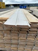 Paket Dubbelfas Halvspont 22x120mm 4,50m 222st Grundmålad