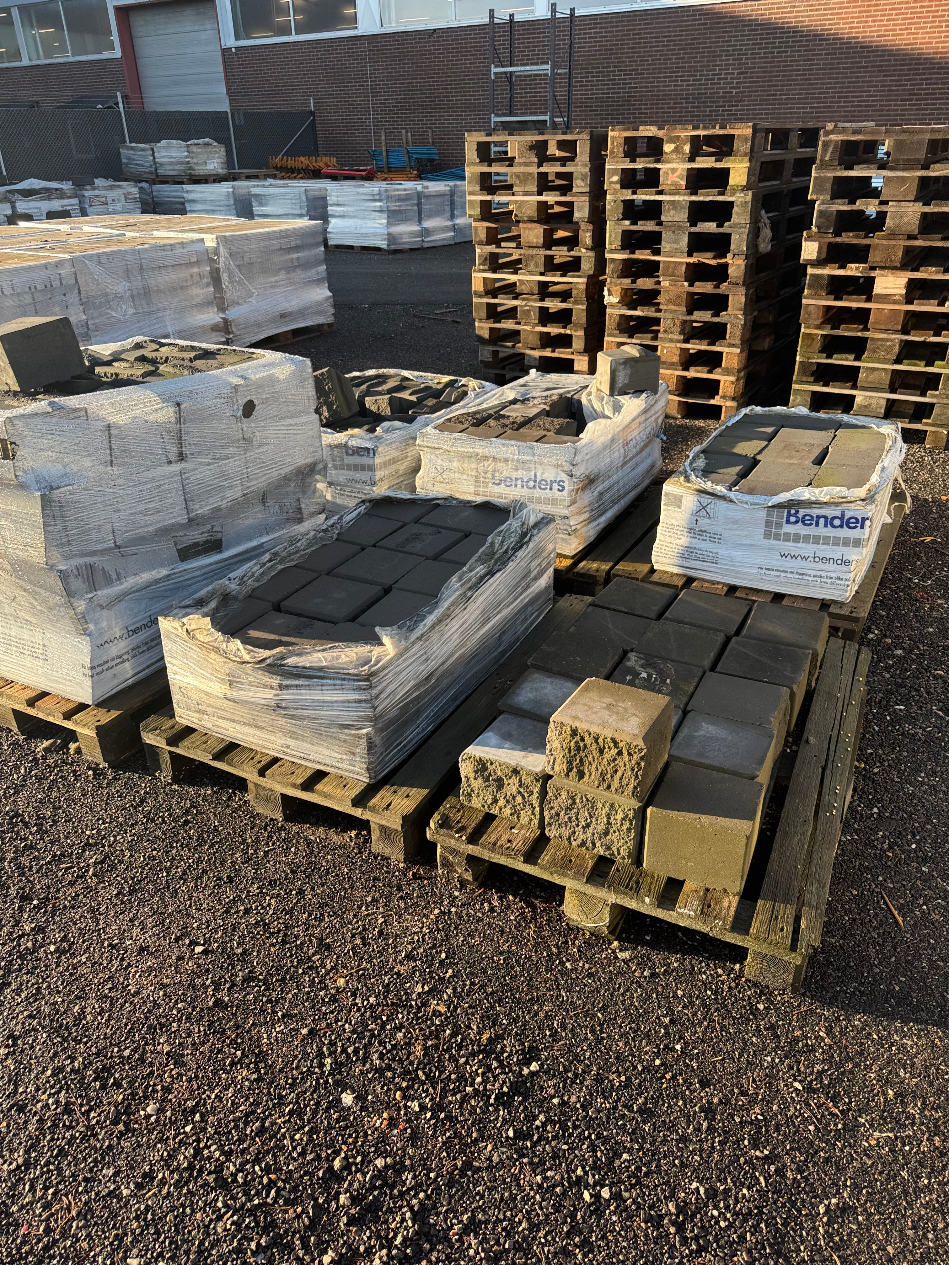 Parti Sten olika varianter – Grafit (7 pall)